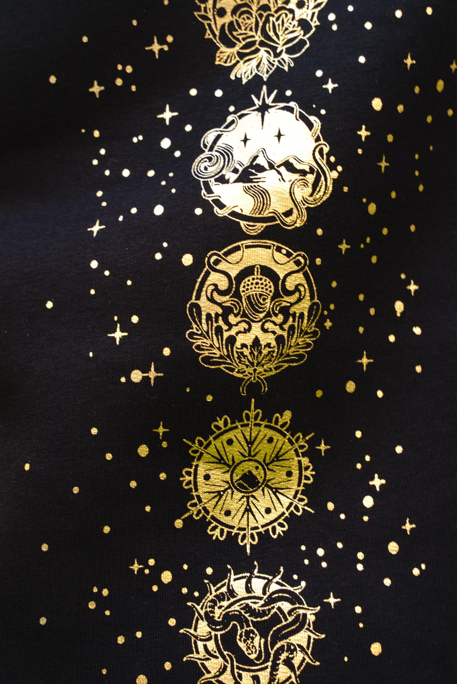 ACOTAR Longline Hoodie - 7 Courts V2