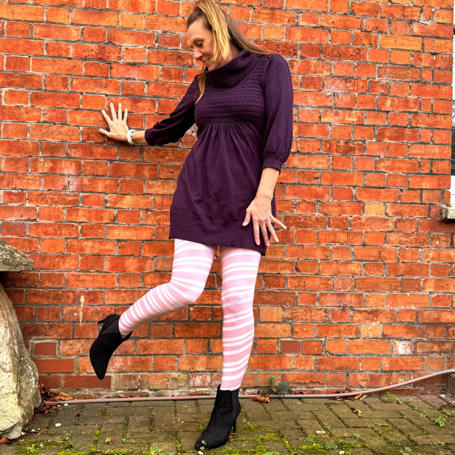 Christmas Tights - Sugar Plum