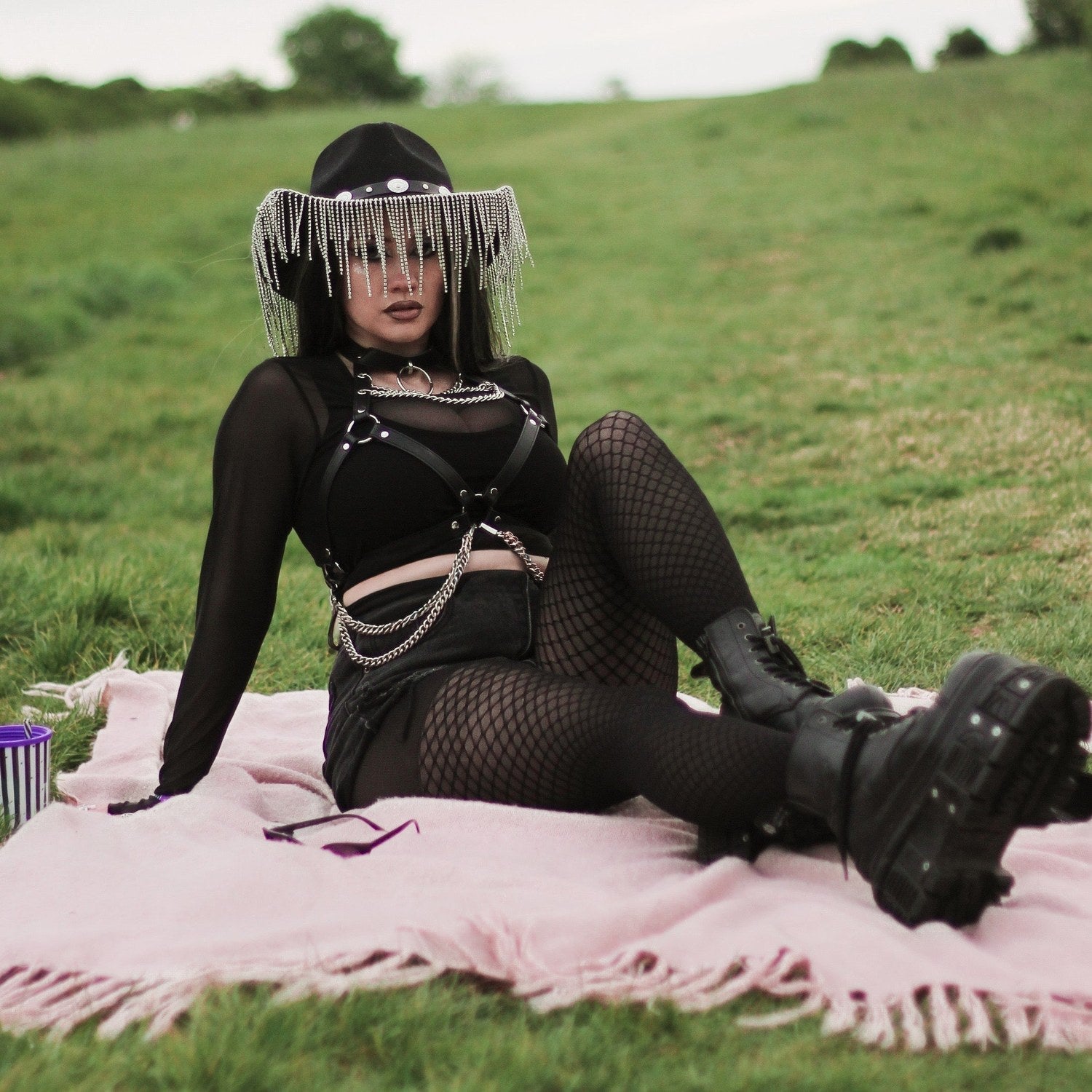 cosplay with fish nets Blackadder Mock Fishnet Tights