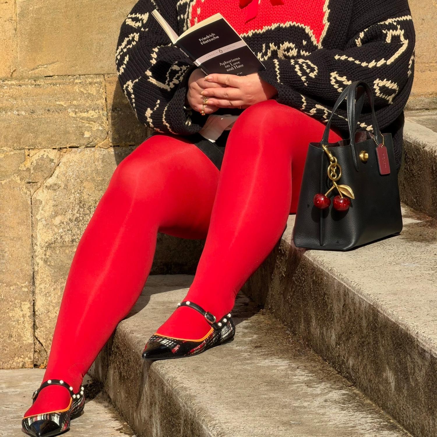 Opaque 80 Den Tights - Shepherds' Delight