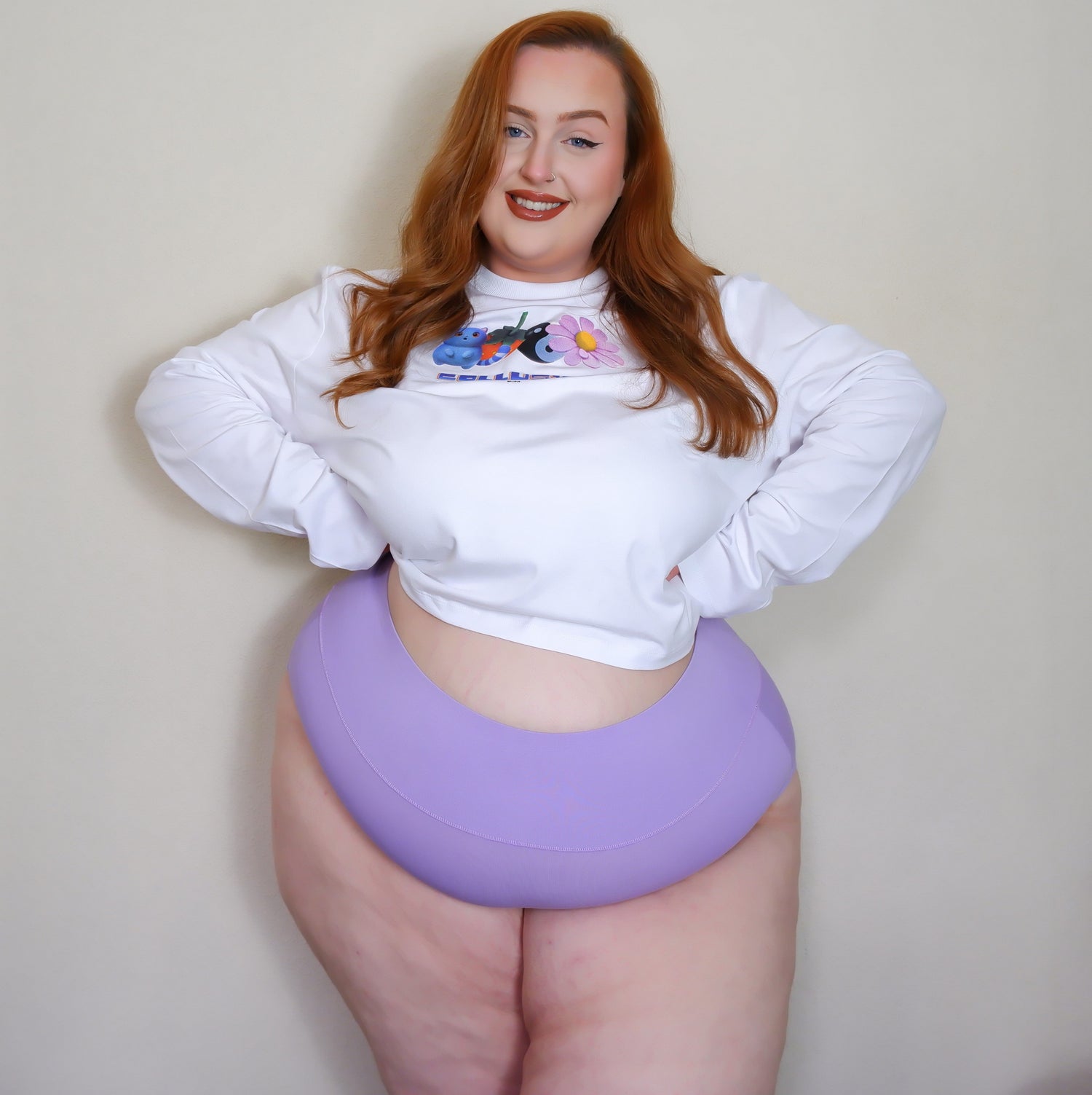 Organic Cotton Full Brief Panties - Cassis de Violet