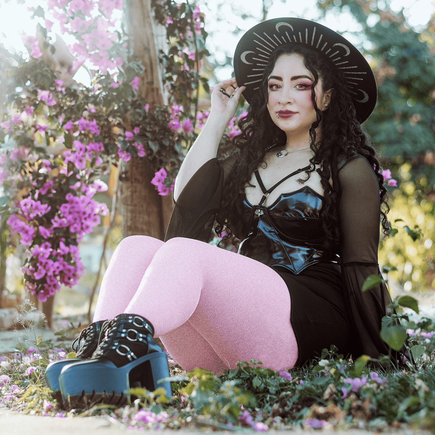 Lux Tights - Rose Quartz