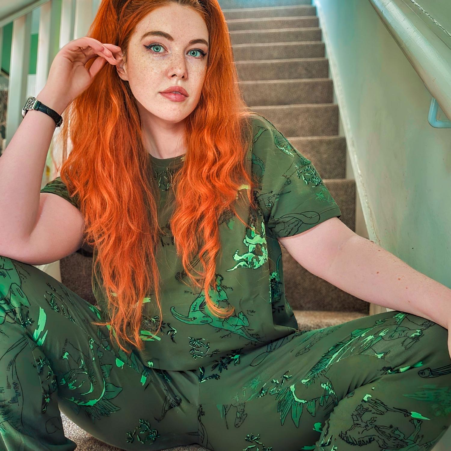 Organic Cotton PJs - Dino