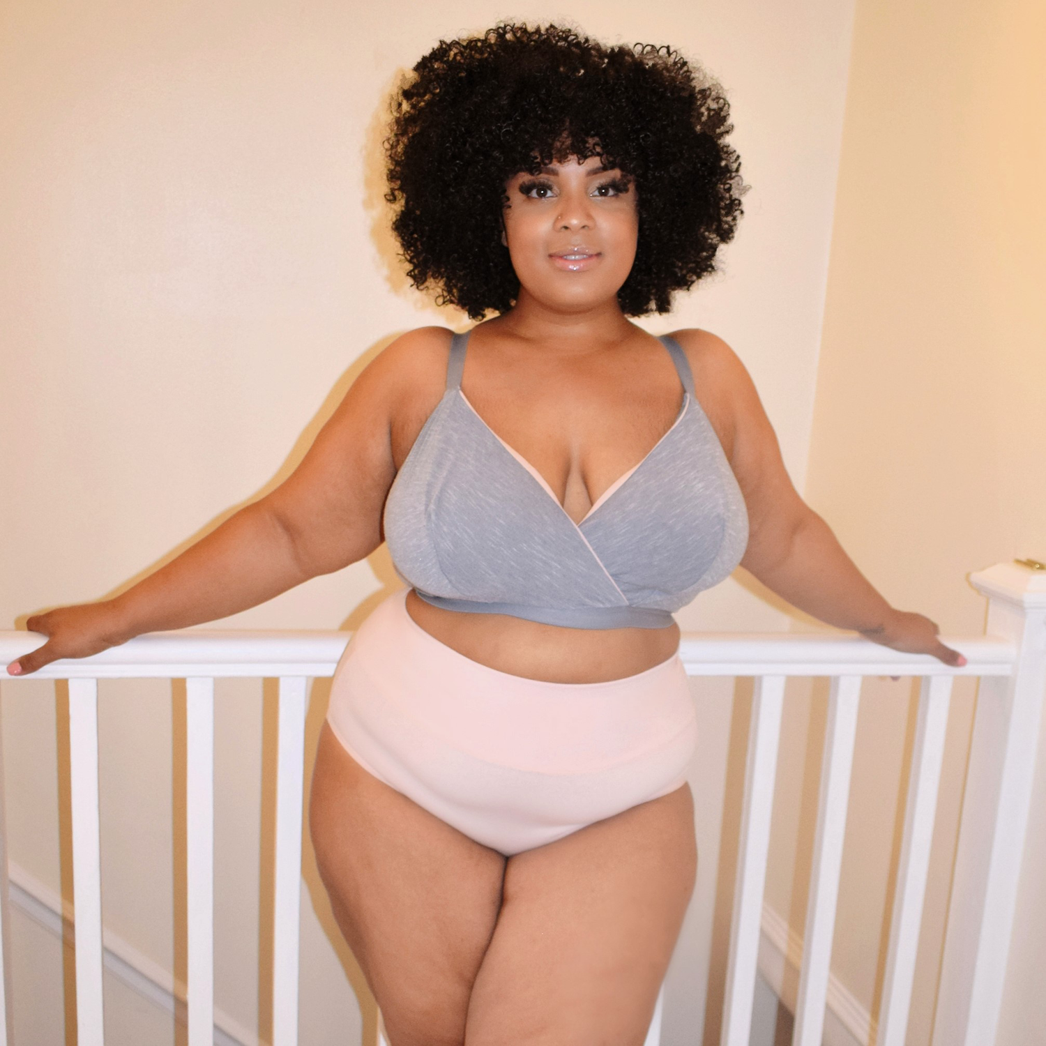 Organic Cotton Full Brief Panties - Ballet Pink