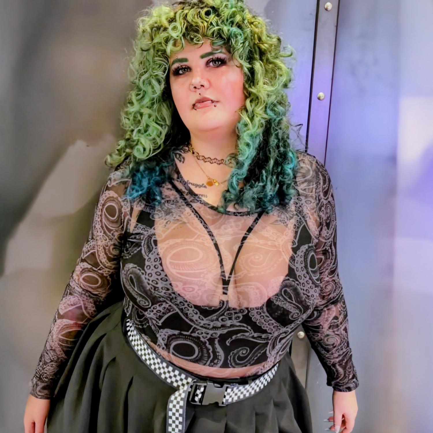 Mesh Top - Kraken's Embrace