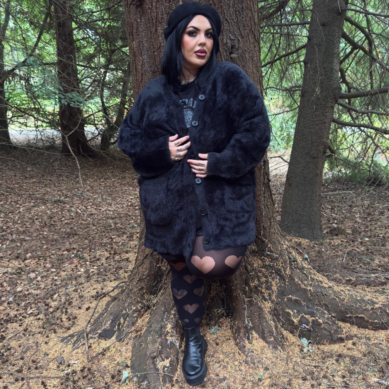 Oversized Fluffy Cardigan | Cosy Knitwear | Snag – Snag Canada