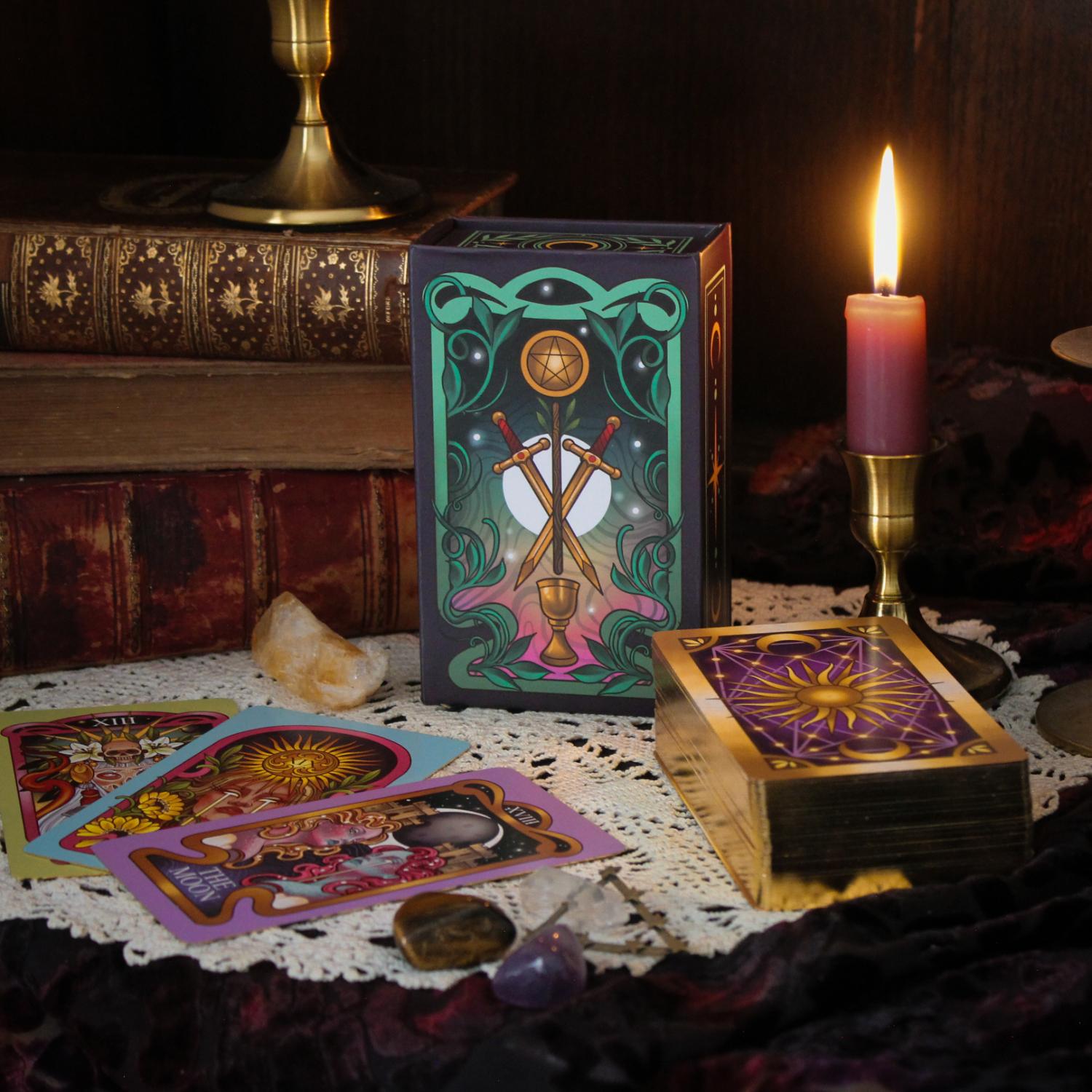 【美品・正規品】The Hidden Message Tarot Deck Snag Tarot Deck | Alt Style & Alternative Clothing – Snag Canada