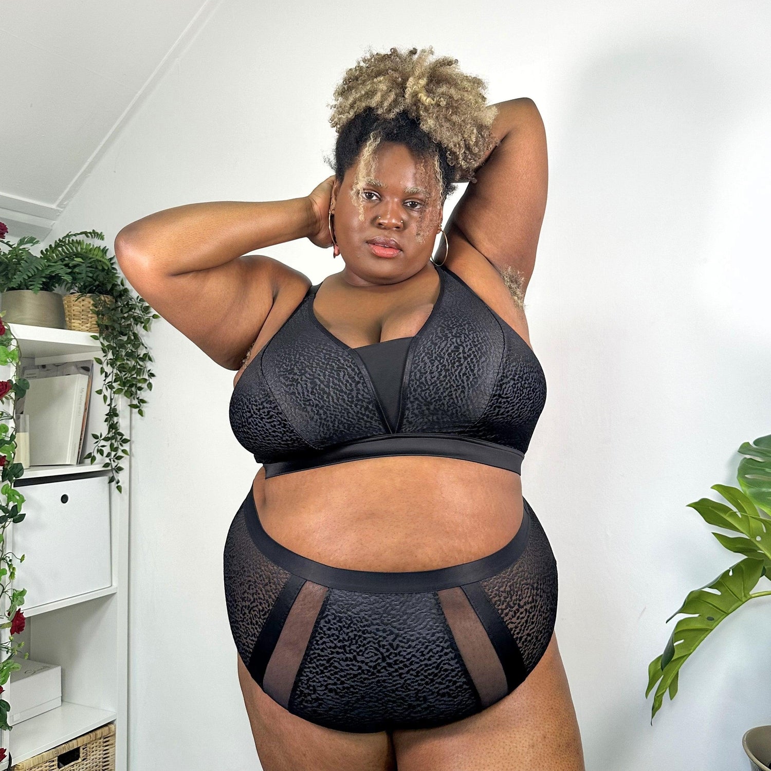 Leopard Bra