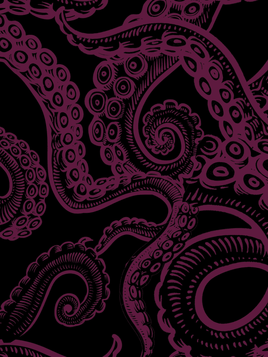 Wrap Dress - Kraken's Embrace