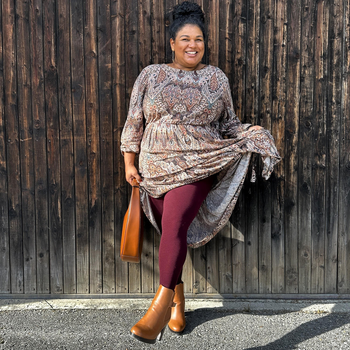 Merino Wool Tights - Red Velvet Cake - Snag