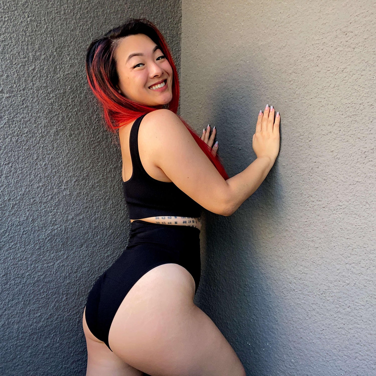 Super High Leg Panties - 3 Pairs in Black