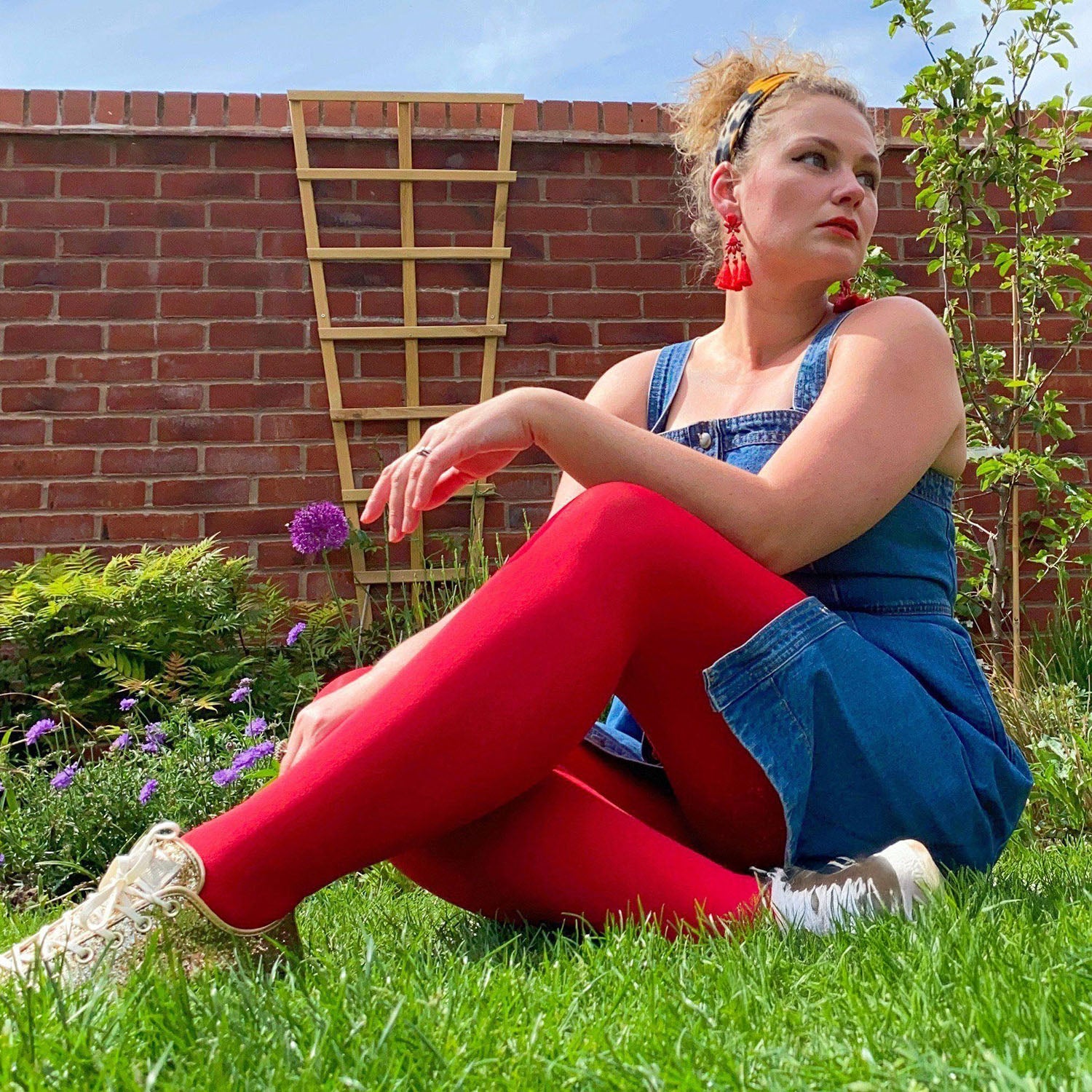 Opaque 80 Den Tights - Shepherds' Delight