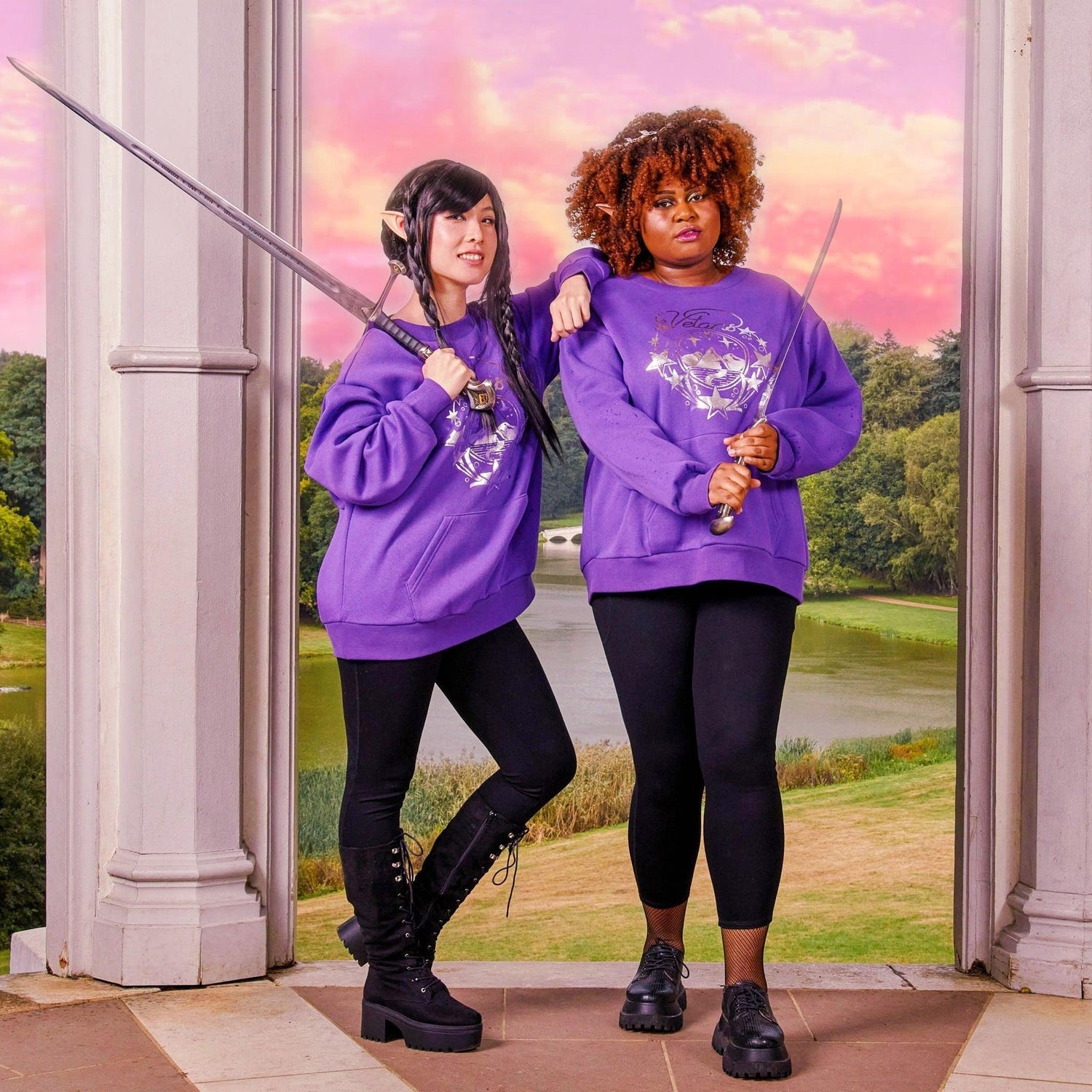 ACOTAR Crew Neck Sweatshirt - Velaris - Snag Canada