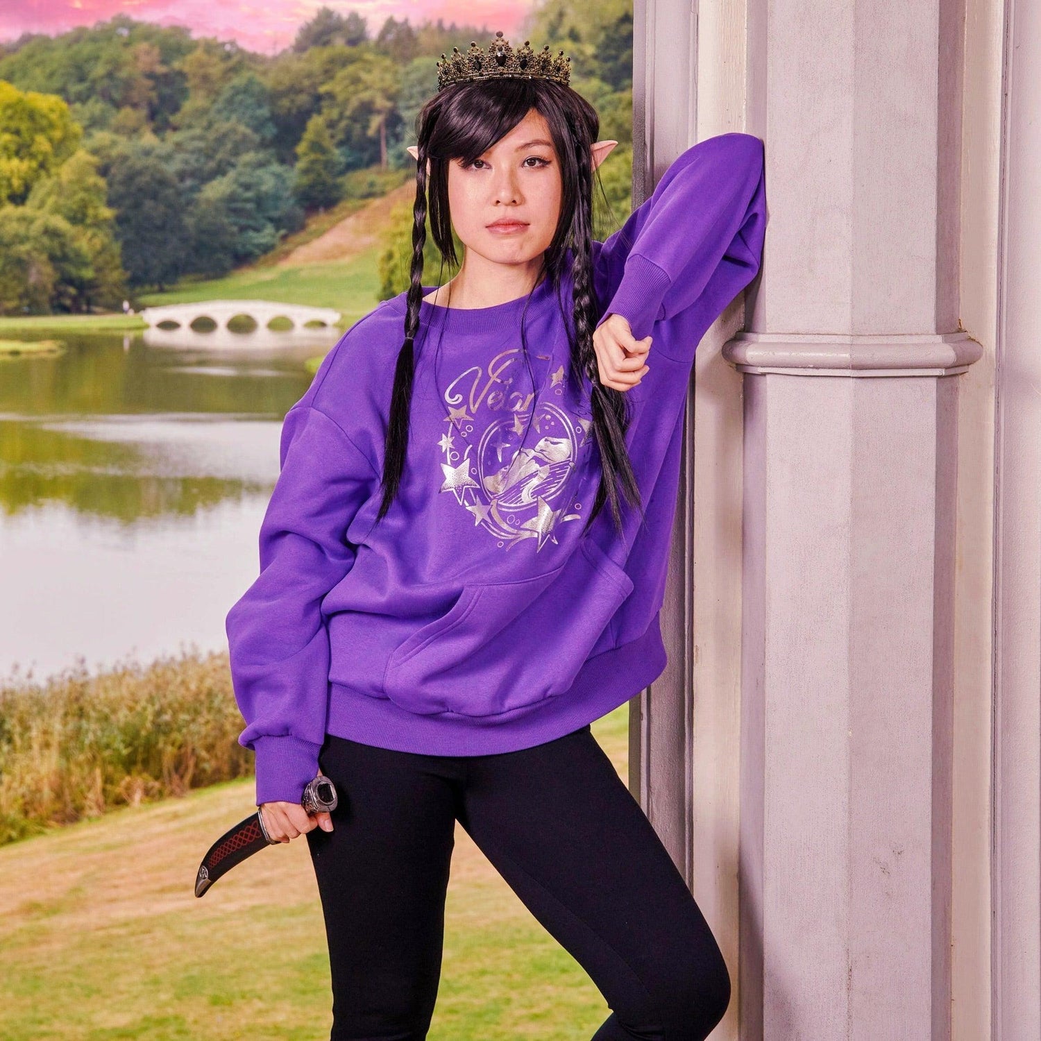 ACOTAR Crew Neck Sweatshirt - Velaris - Snag Canada