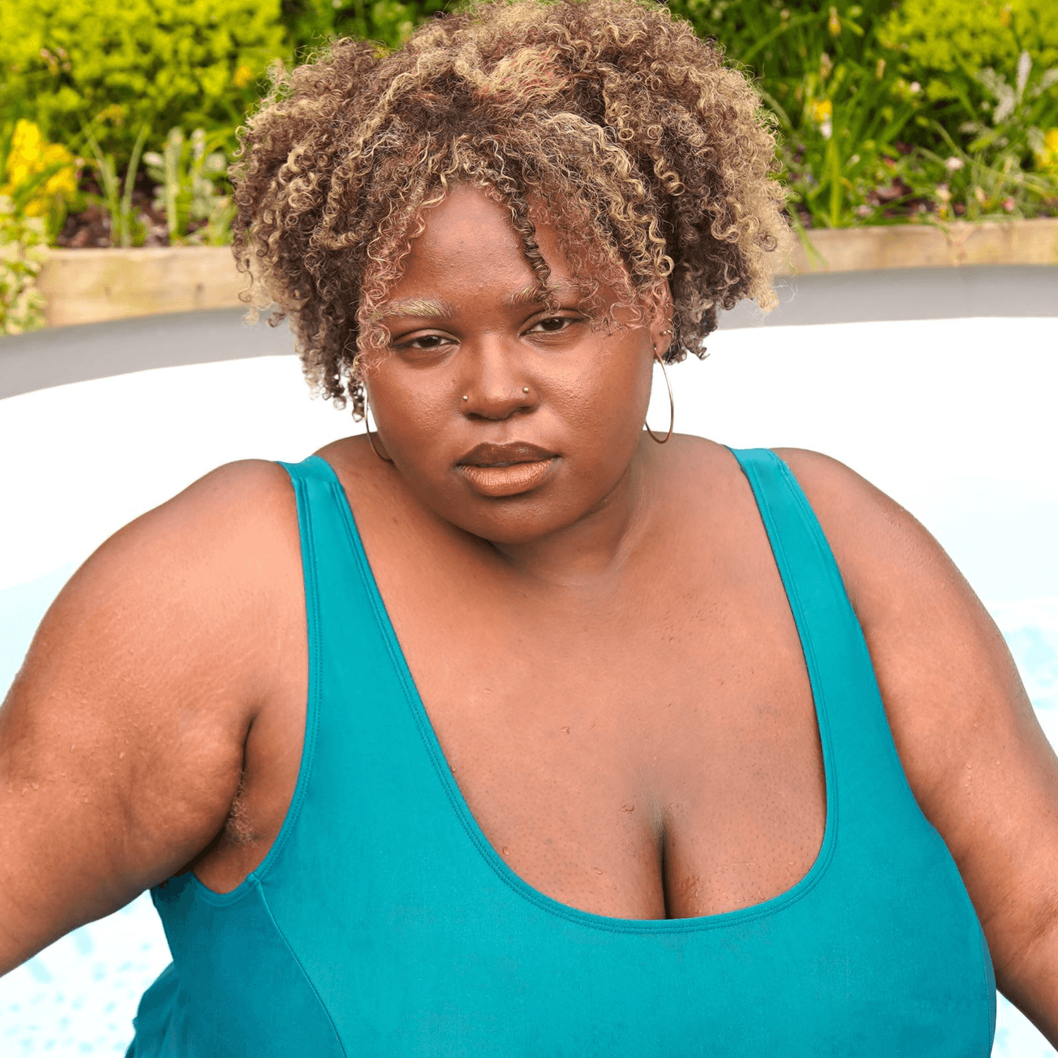 Bikini Top - Who you gonna call? - Teal - Snag Canada