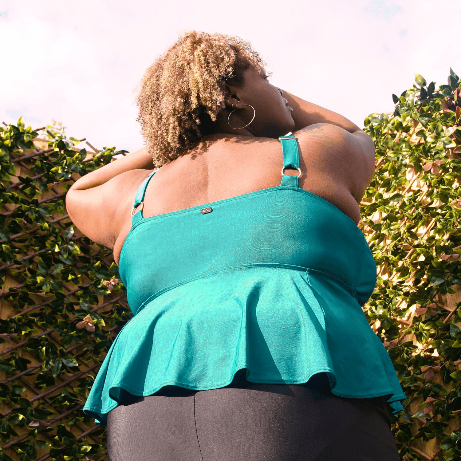 Bikini Top - Who you gonna call? - Teal - Snag Canada