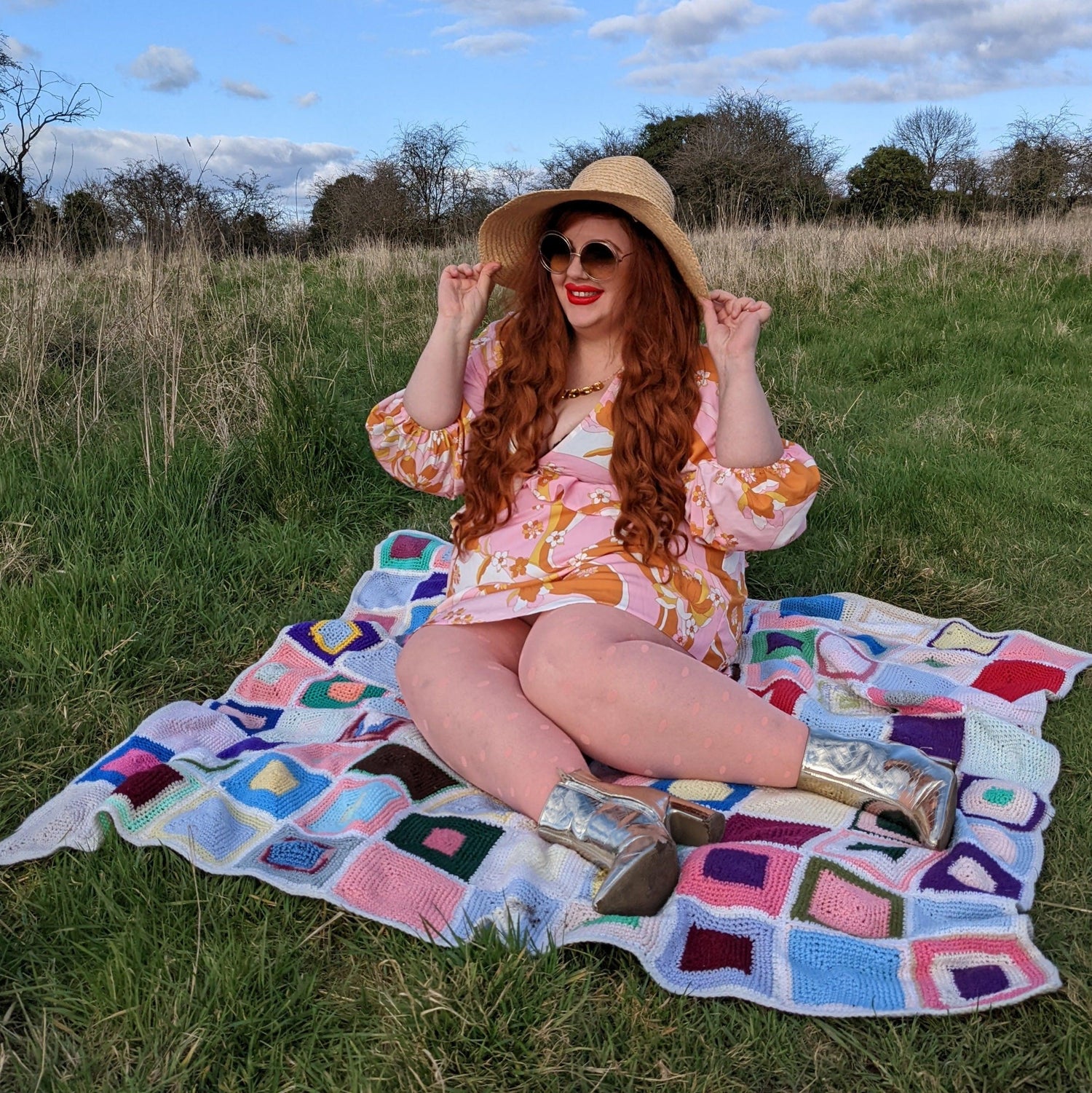 Semi-Opaque Polka - Abricot - Snag Canada