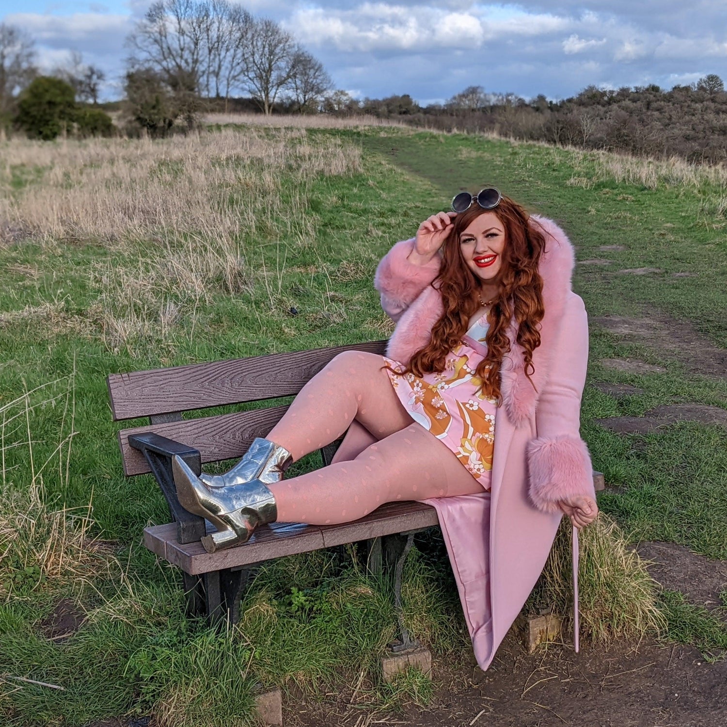 Semi-Opaque Polka - Abricot - Snag Canada