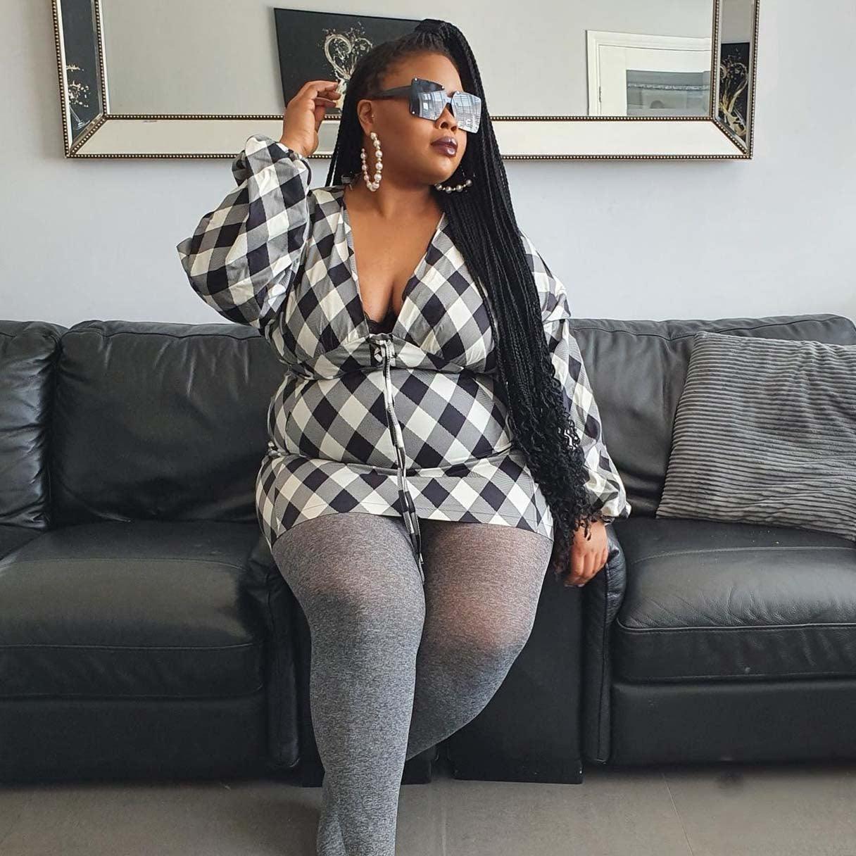 Opaque Marl Tights - Rainy Day - Snag Canada