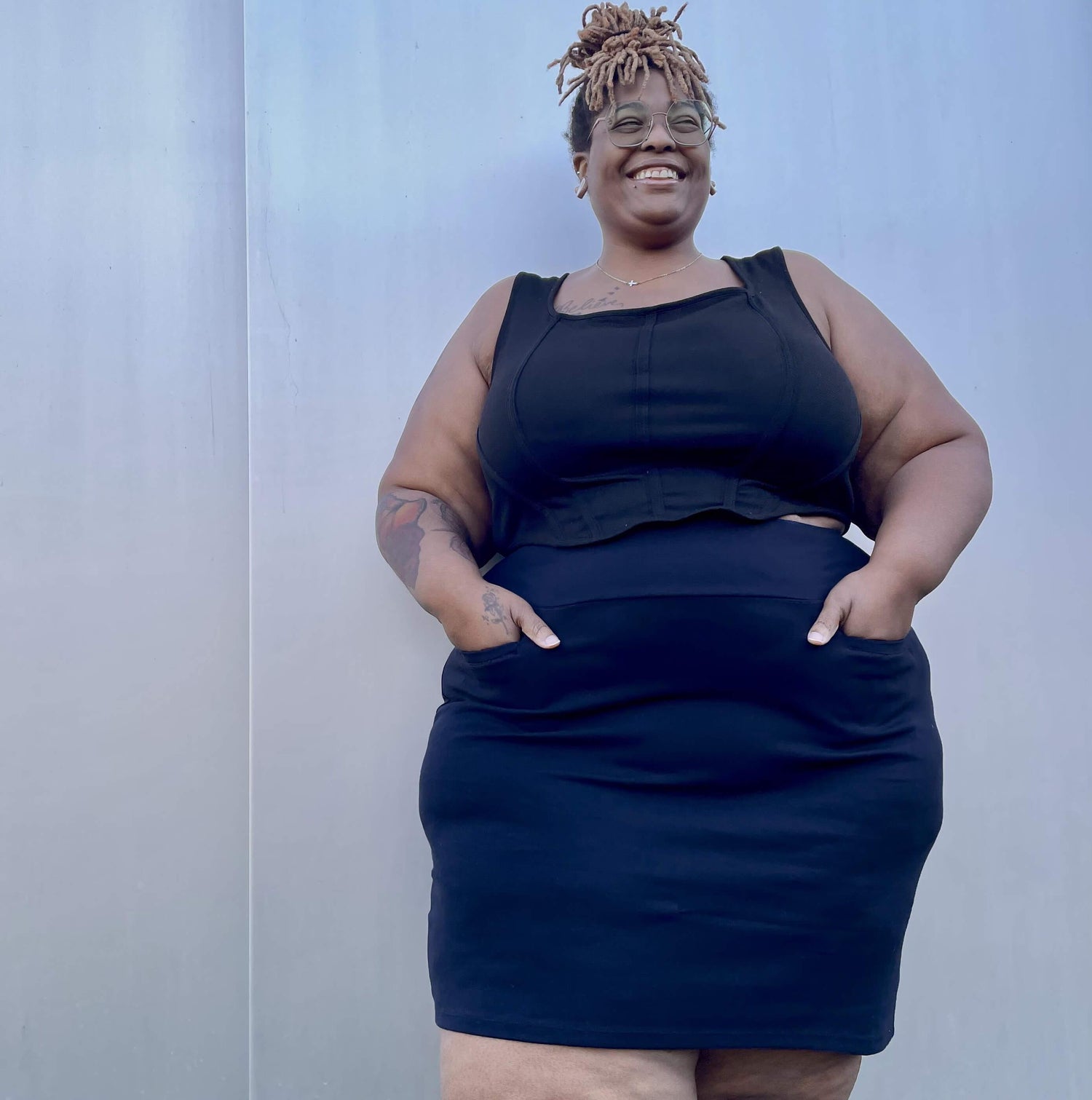 Mini Skirt - Oh! - Navy - Snag Canada