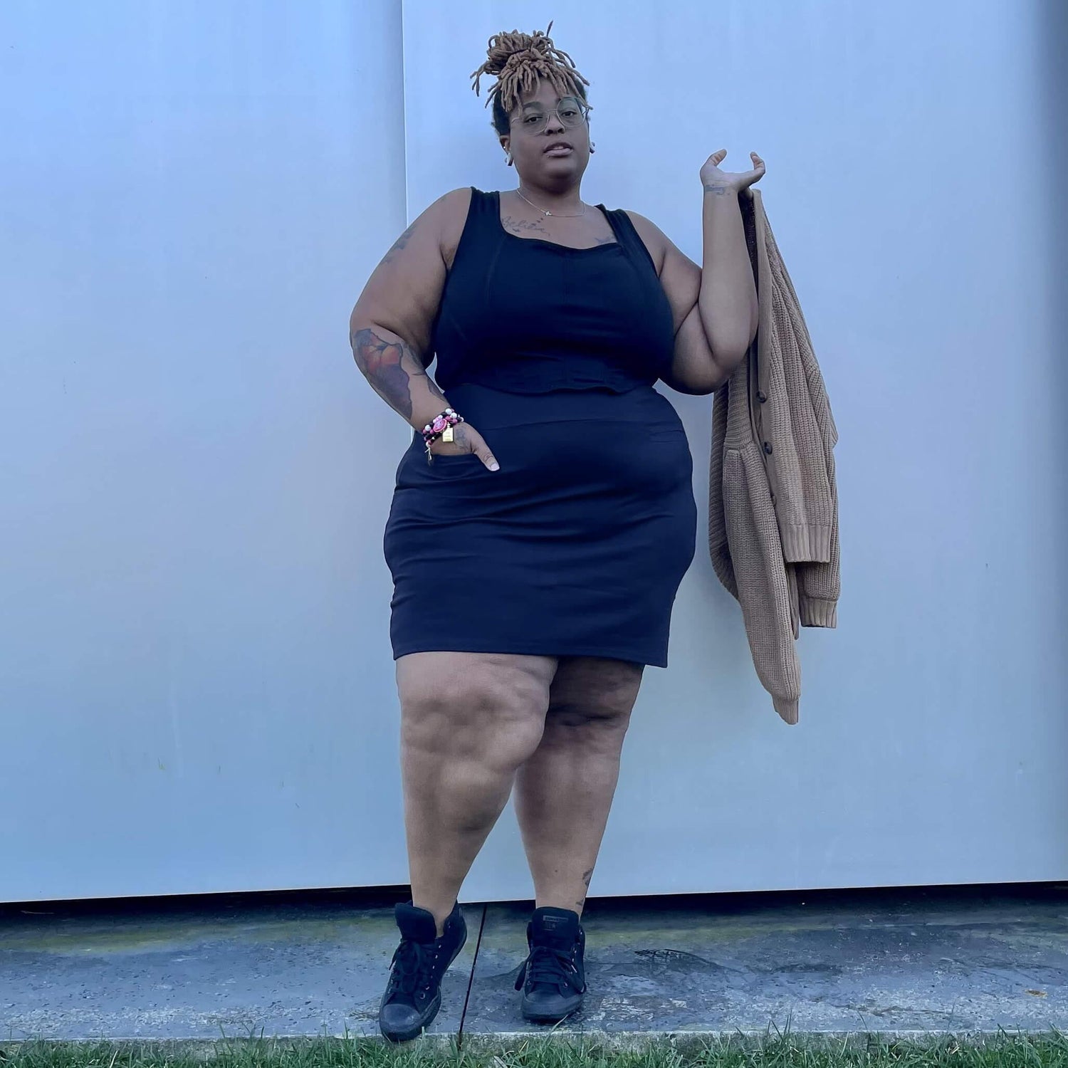 Mini Skirt - Oh! - Navy - Snag Canada