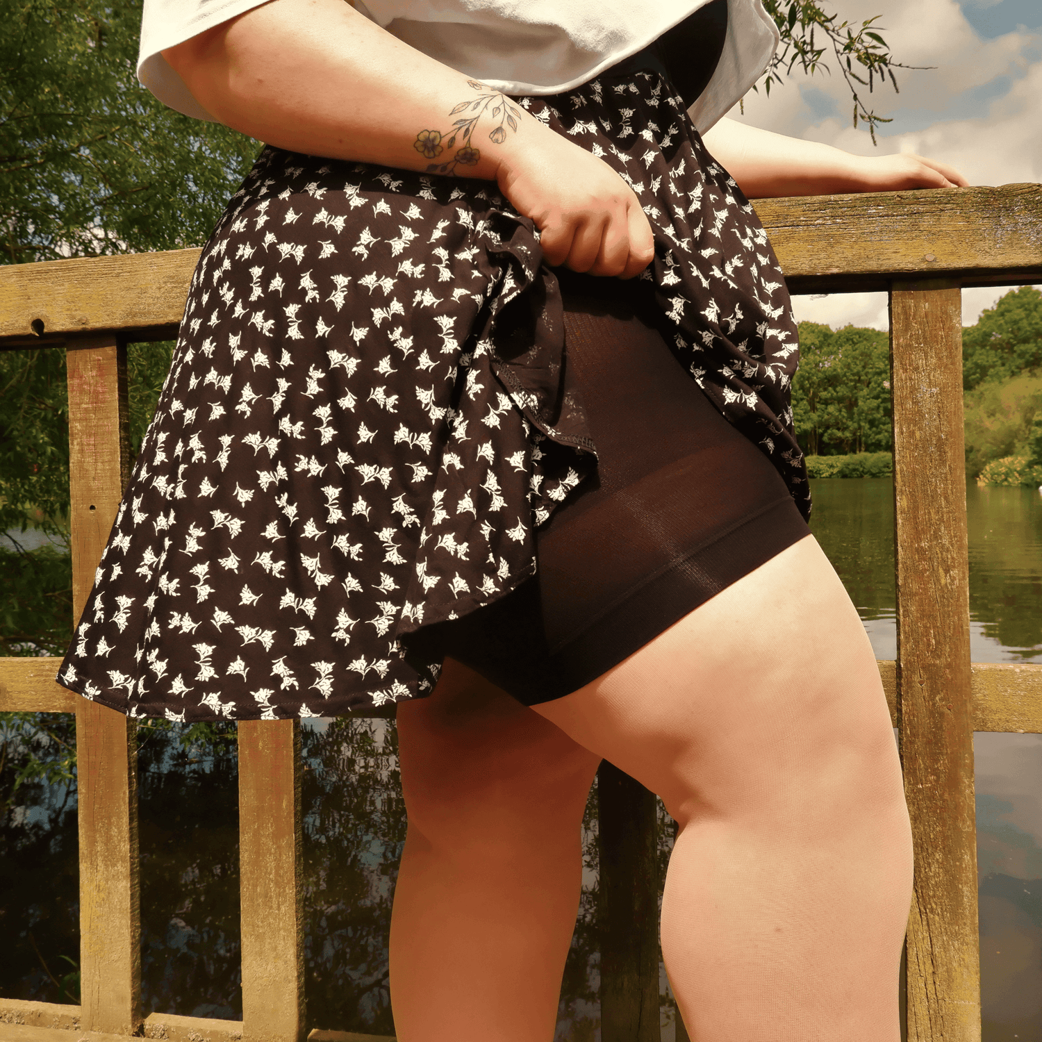 Stay Cool Chub Rub Shorts - Shorties - Black - Snag Canada