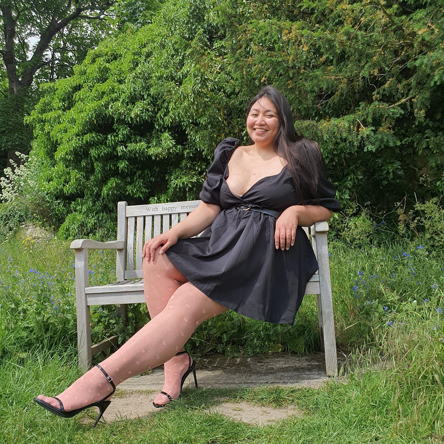 Semi-Opaque Polka - Abricot - Snag Canada