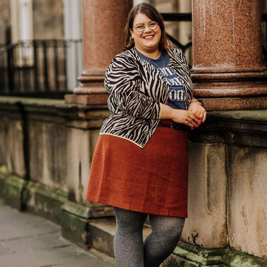 Opaque Marl Tights - Rainy Day - Snag Canada