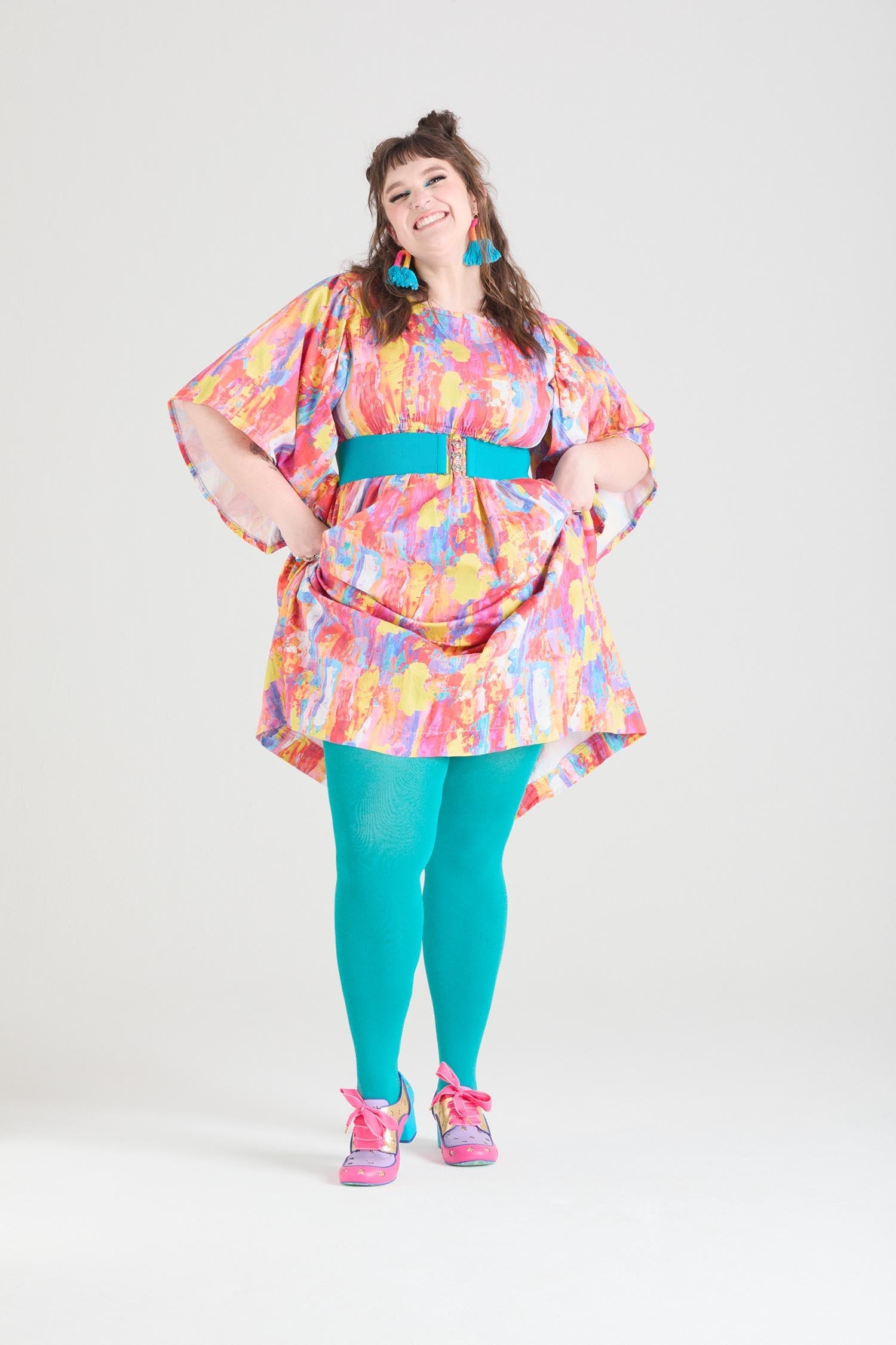 80 Denier Tights in Mosaic – Snag Canada