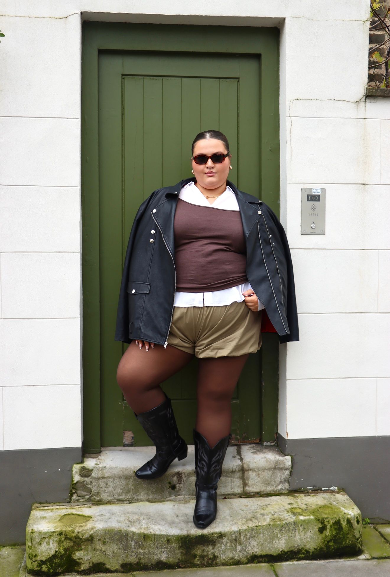 Semi-Opaque 50 Den Tights - Hot Chocolate