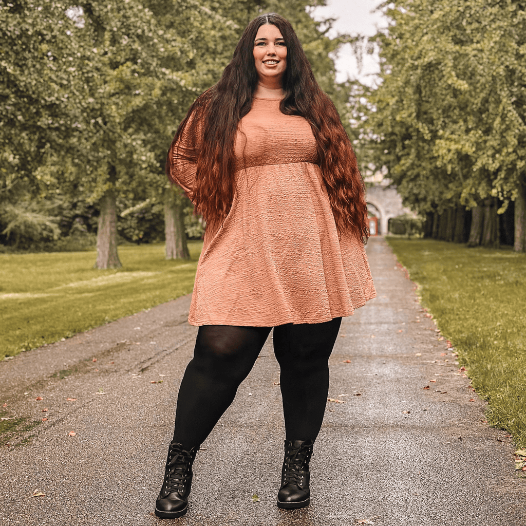 Natural sales opaque tights