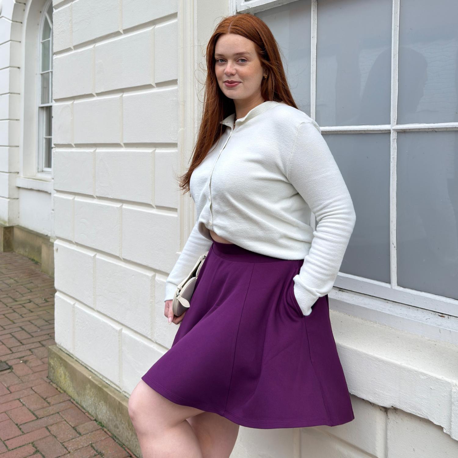 Mulberry Mini Flare Skirt with Pockets | sizes 0-34 | Snag – Snag