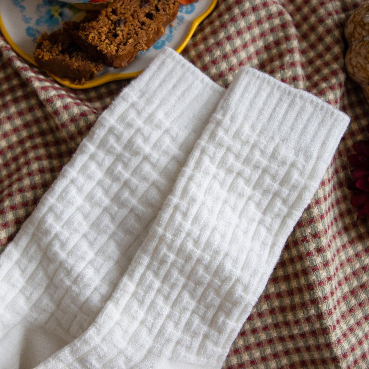Everyday Crew Socks - White