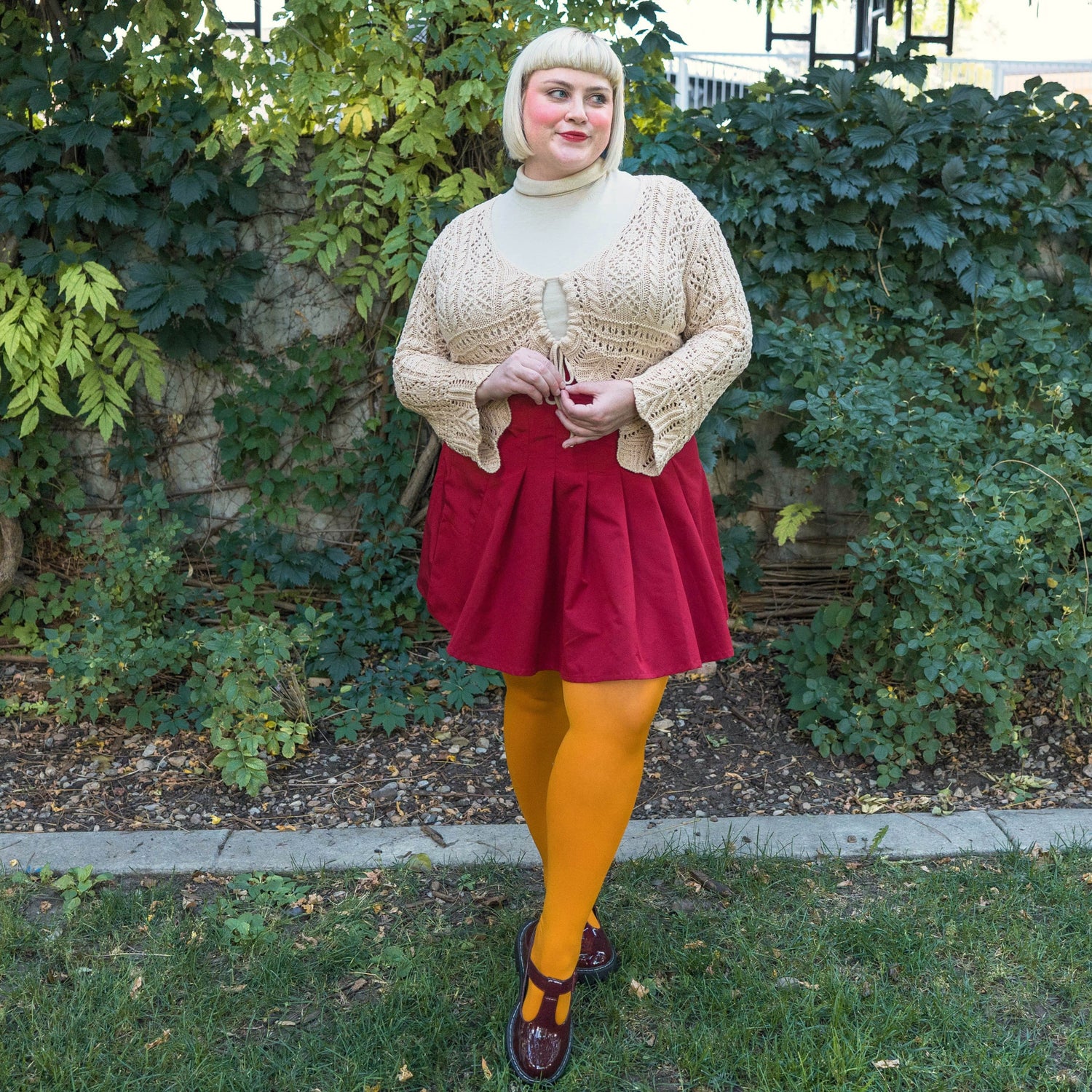 Opaque 80 Den Tights - Honey Bee