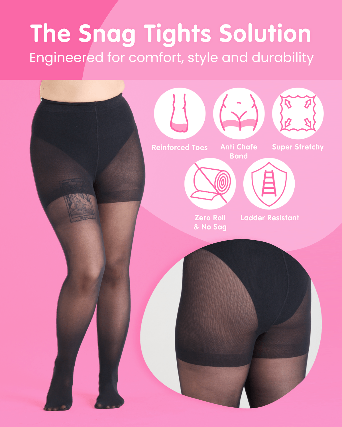 Sheer 30 Denier Halo Pantyhose - Brilliant