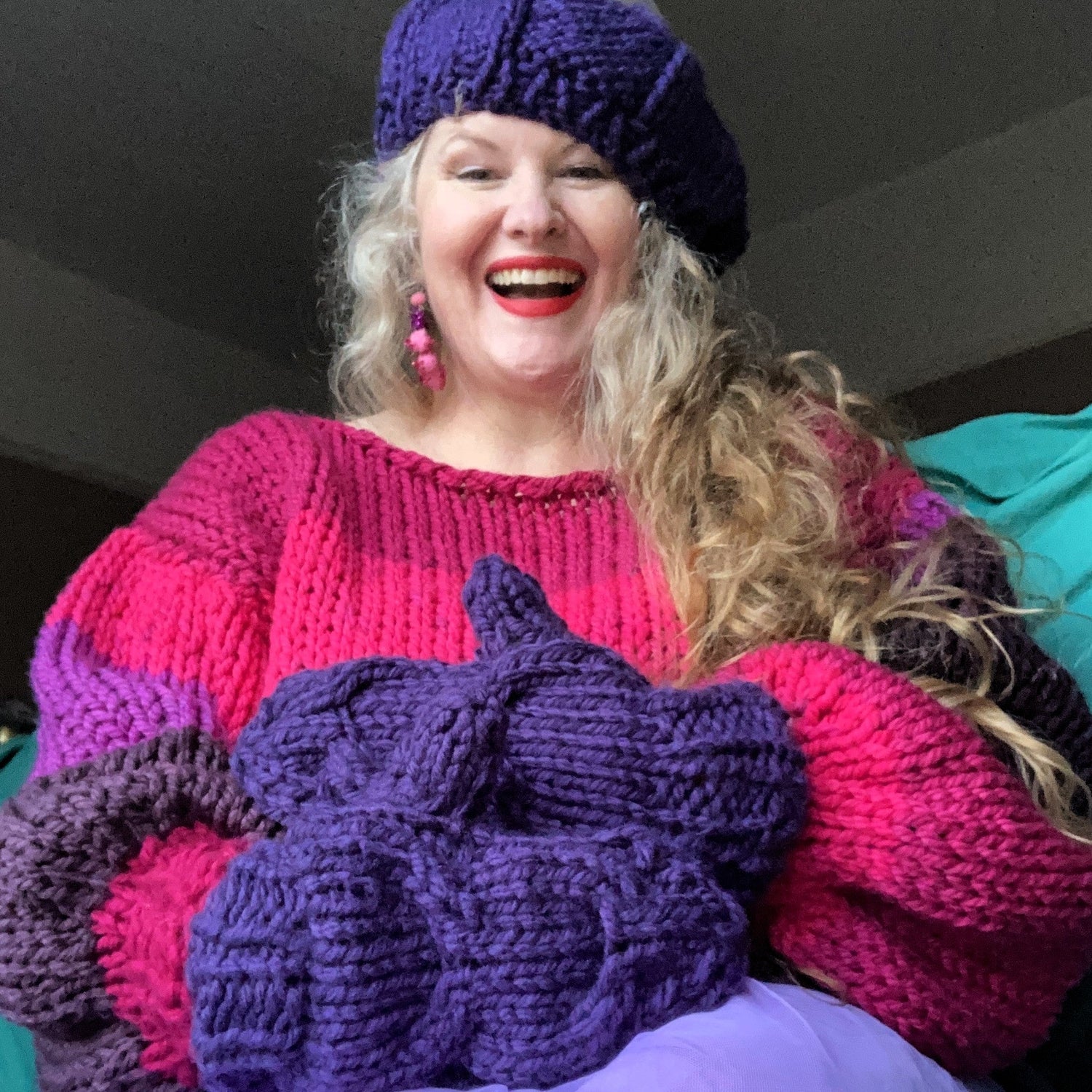 Chonky Yarn - Suffragette Purple