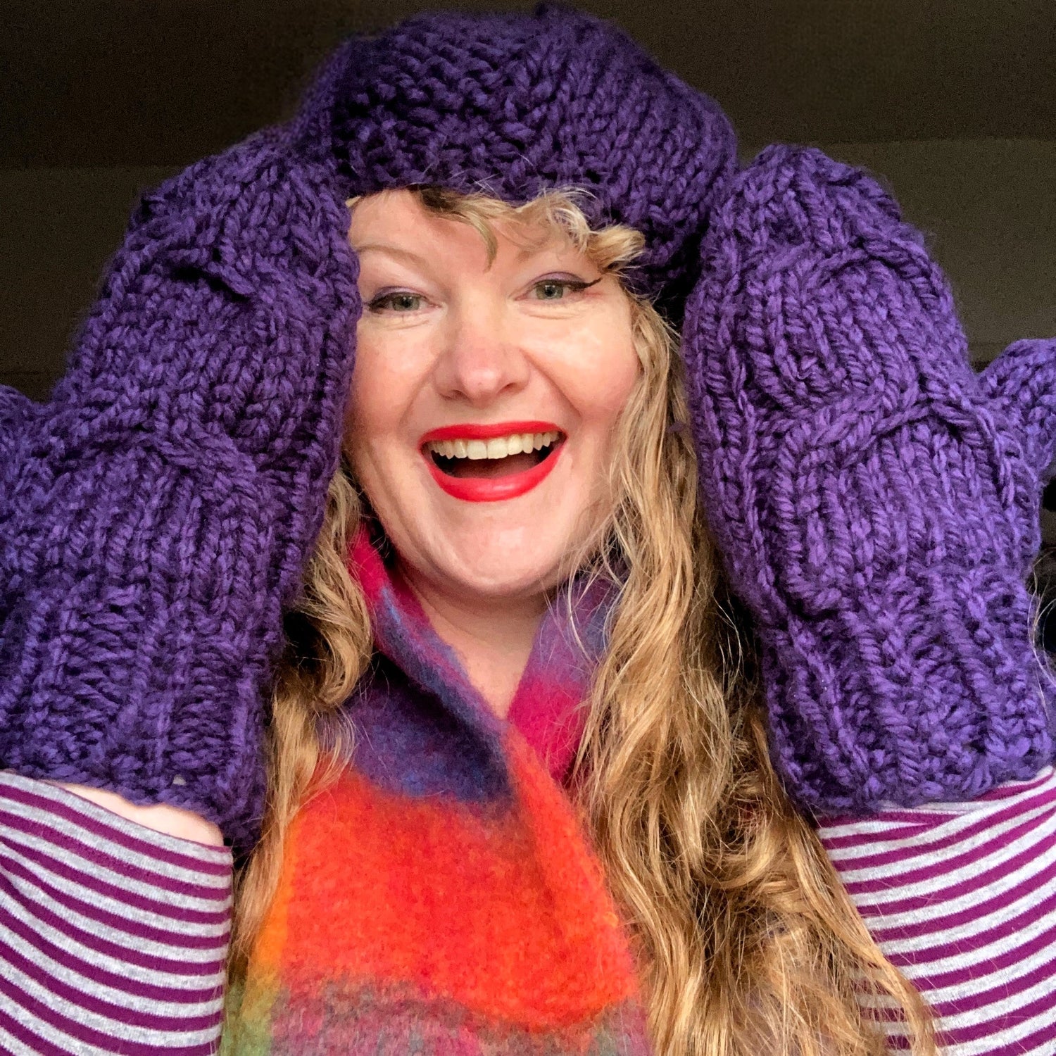 Chonky Yarn - Suffragette Purple