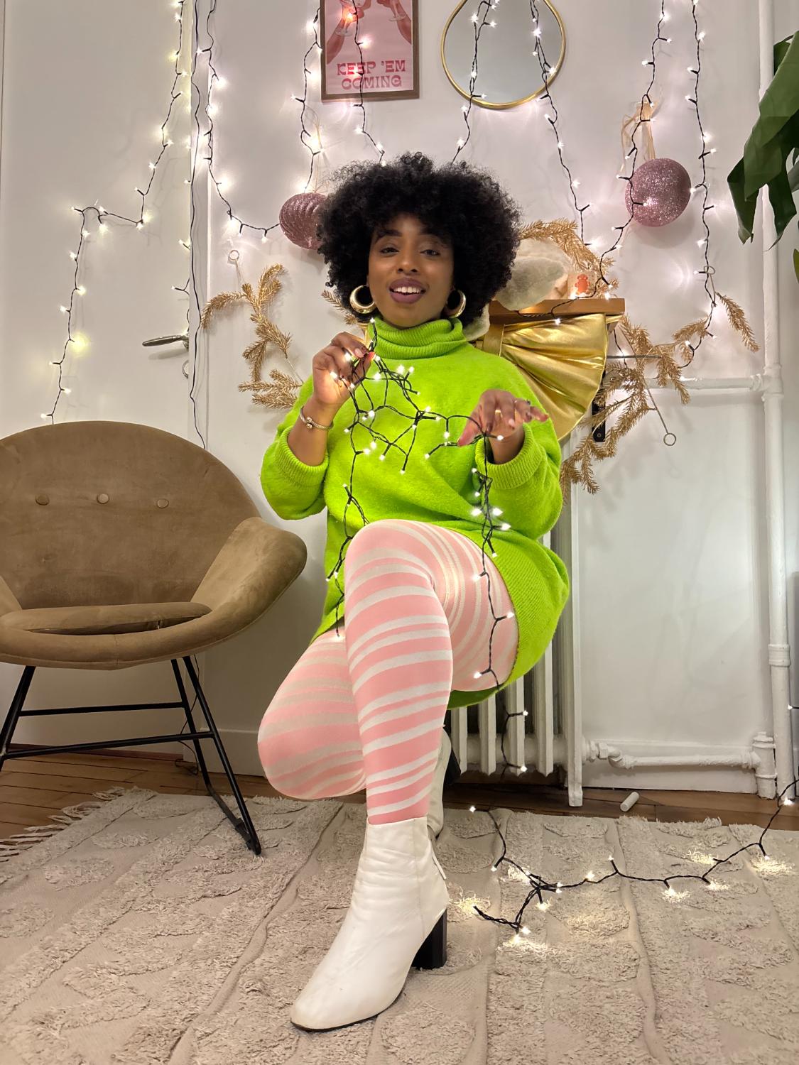 Christmas Tights - Sugar Plum