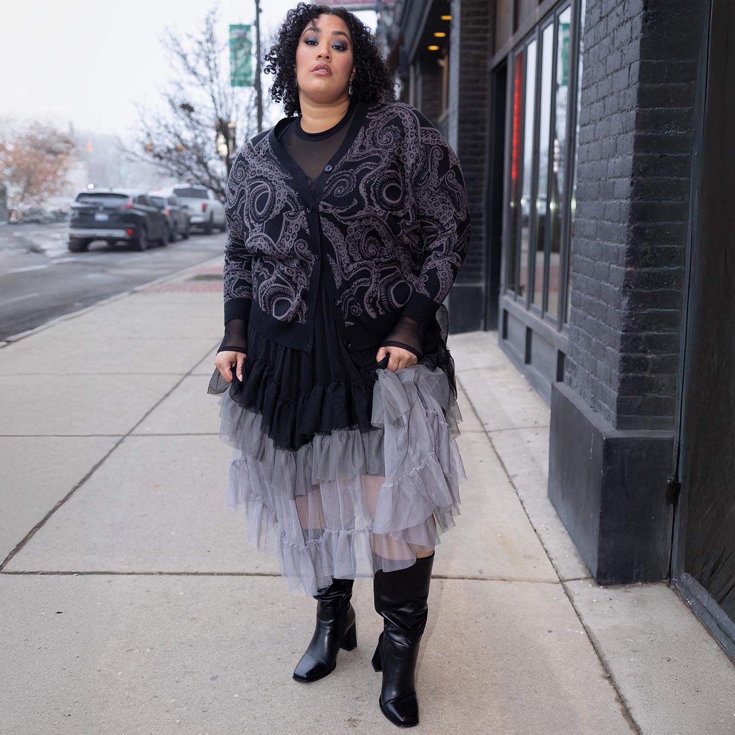 Kraken's Embrace Cardigan | Alternative Fashion | Snag – Snag Canada