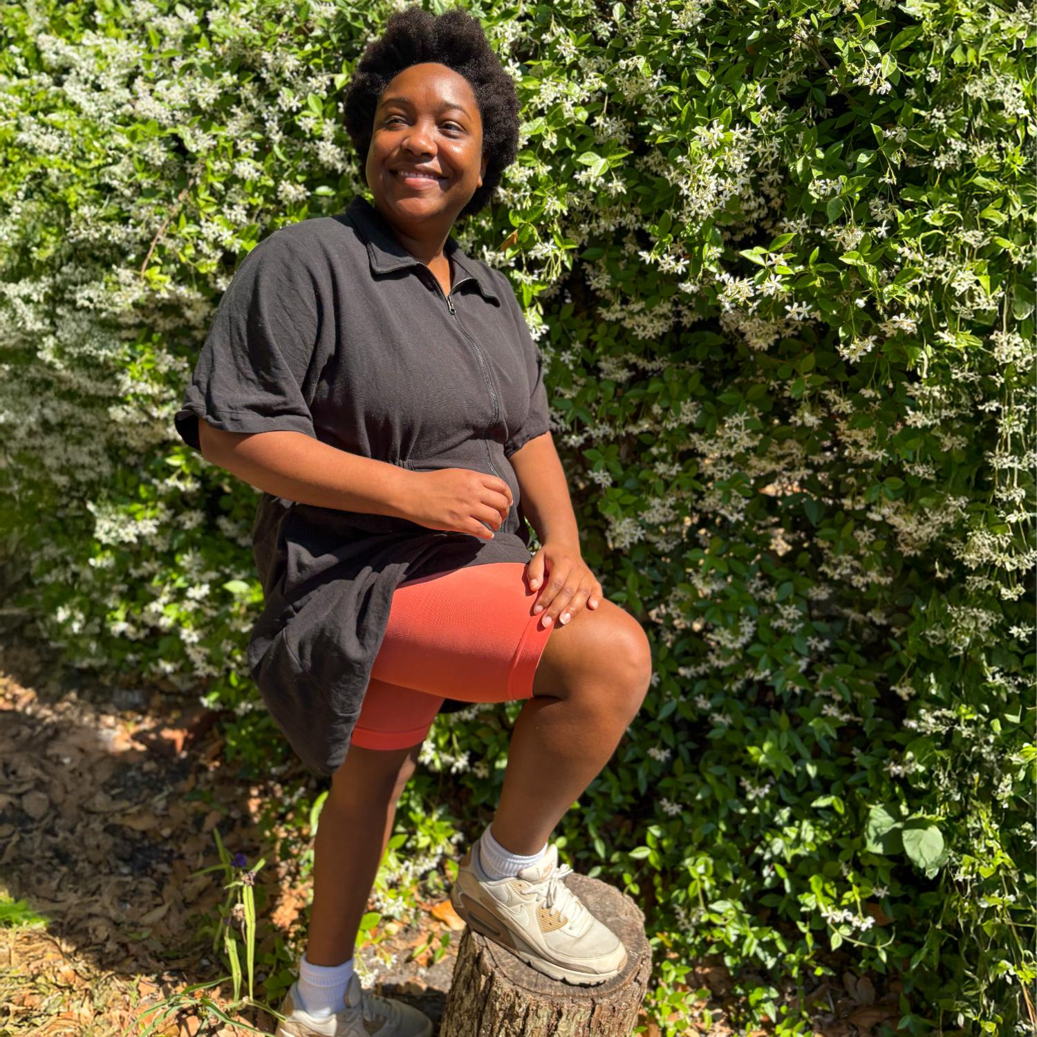 Stay Cool Chub Rub Shorts - Hot Coral