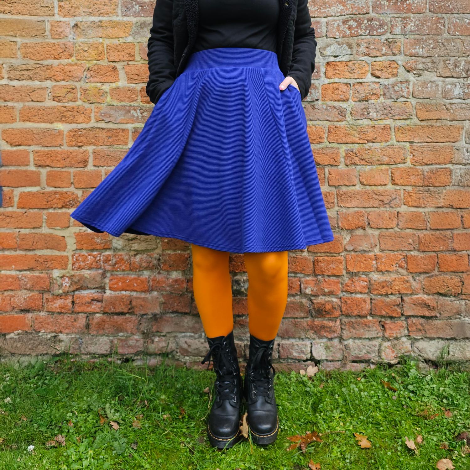 Ottoman Flare Skirt - Aretha - Tights & Clothes In Sizes 1-34