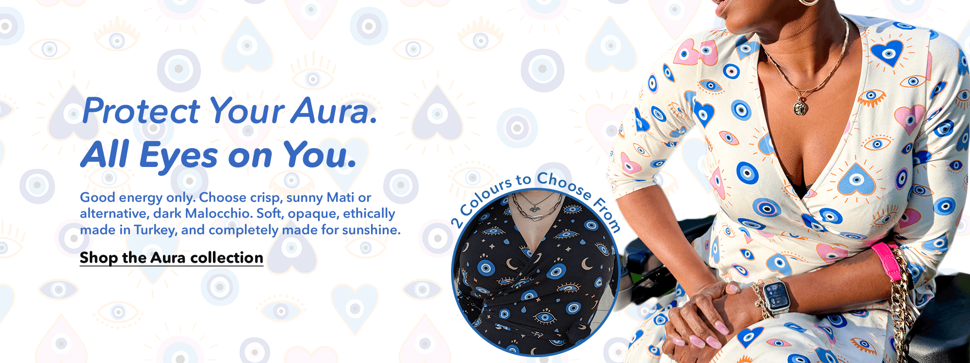 The Aura Collection | Evil Eye Dresses & Skirts | Snag Sizes 4–38 ...