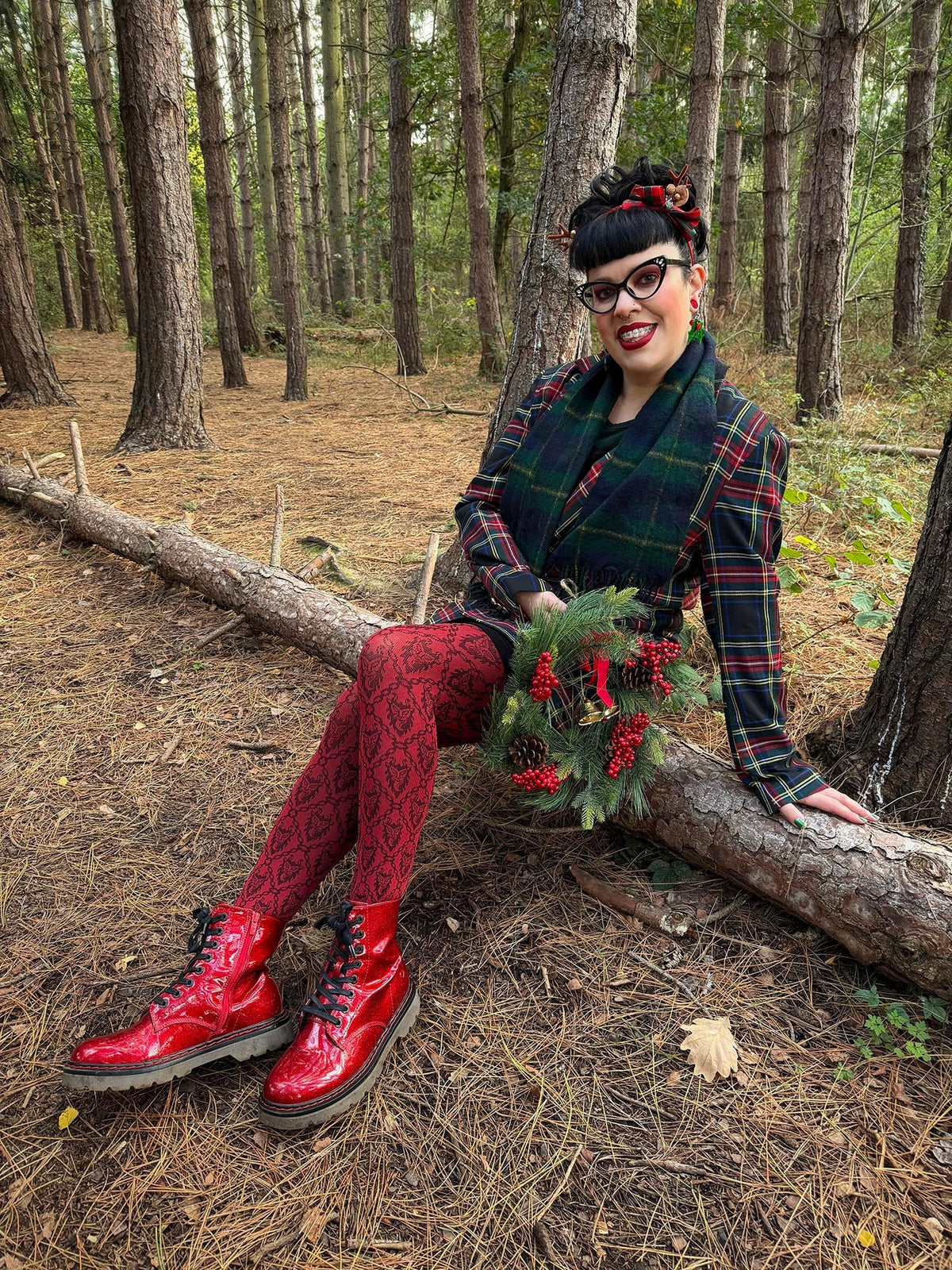 Krampusnacht Tights - Shepherd's Delight