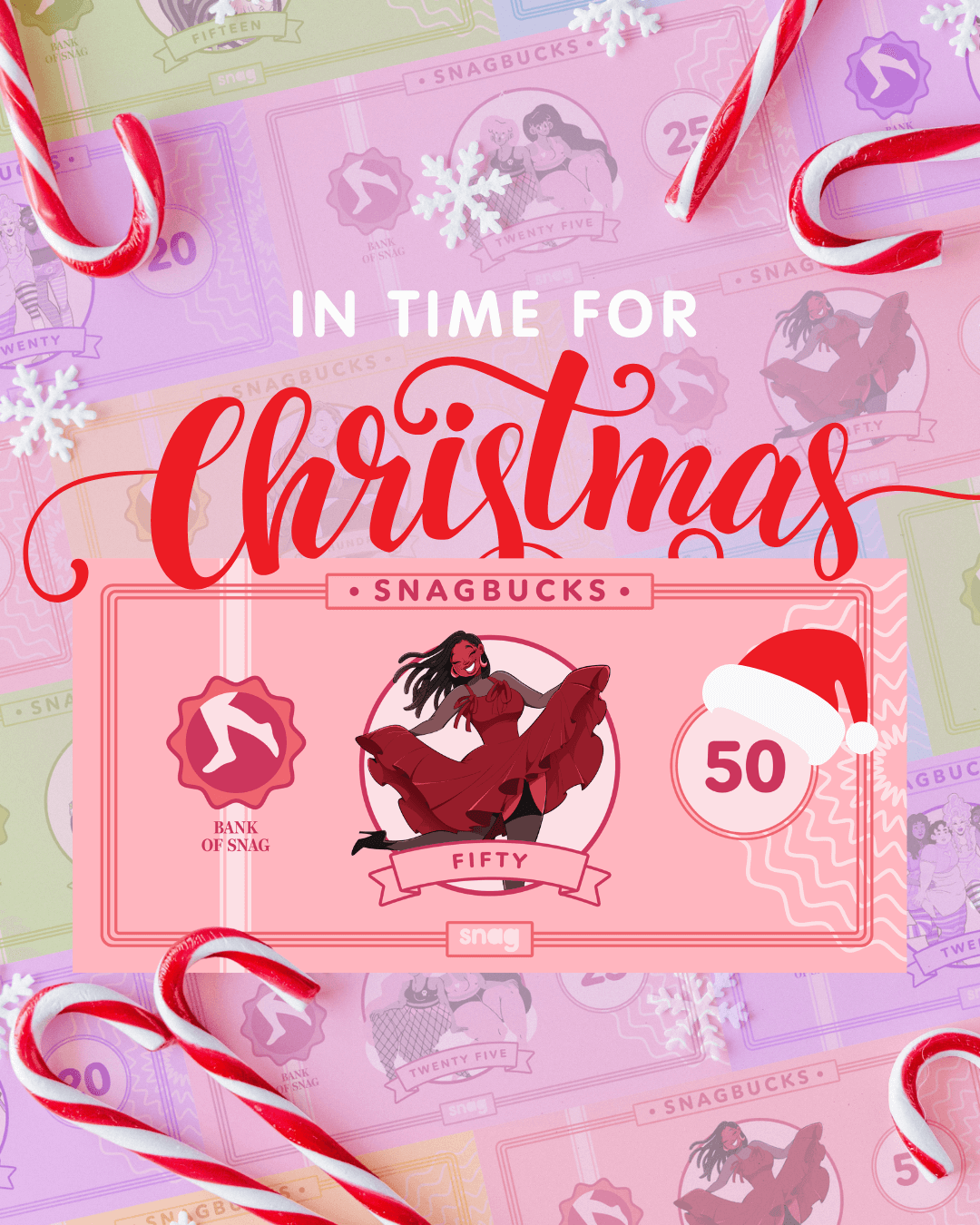 Snag Bucks - Digital Christmas Gift Card