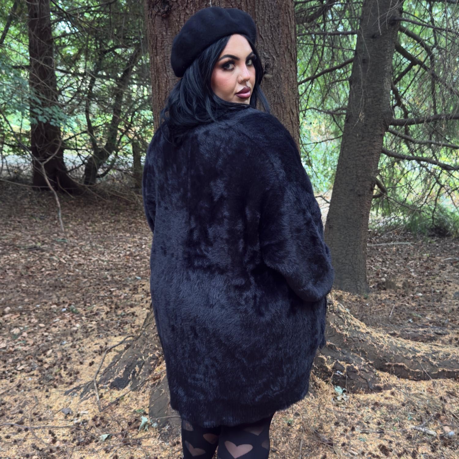 Oversized Fluffy Cardigan | Cosy Knitwear | Snag – Snag Canada