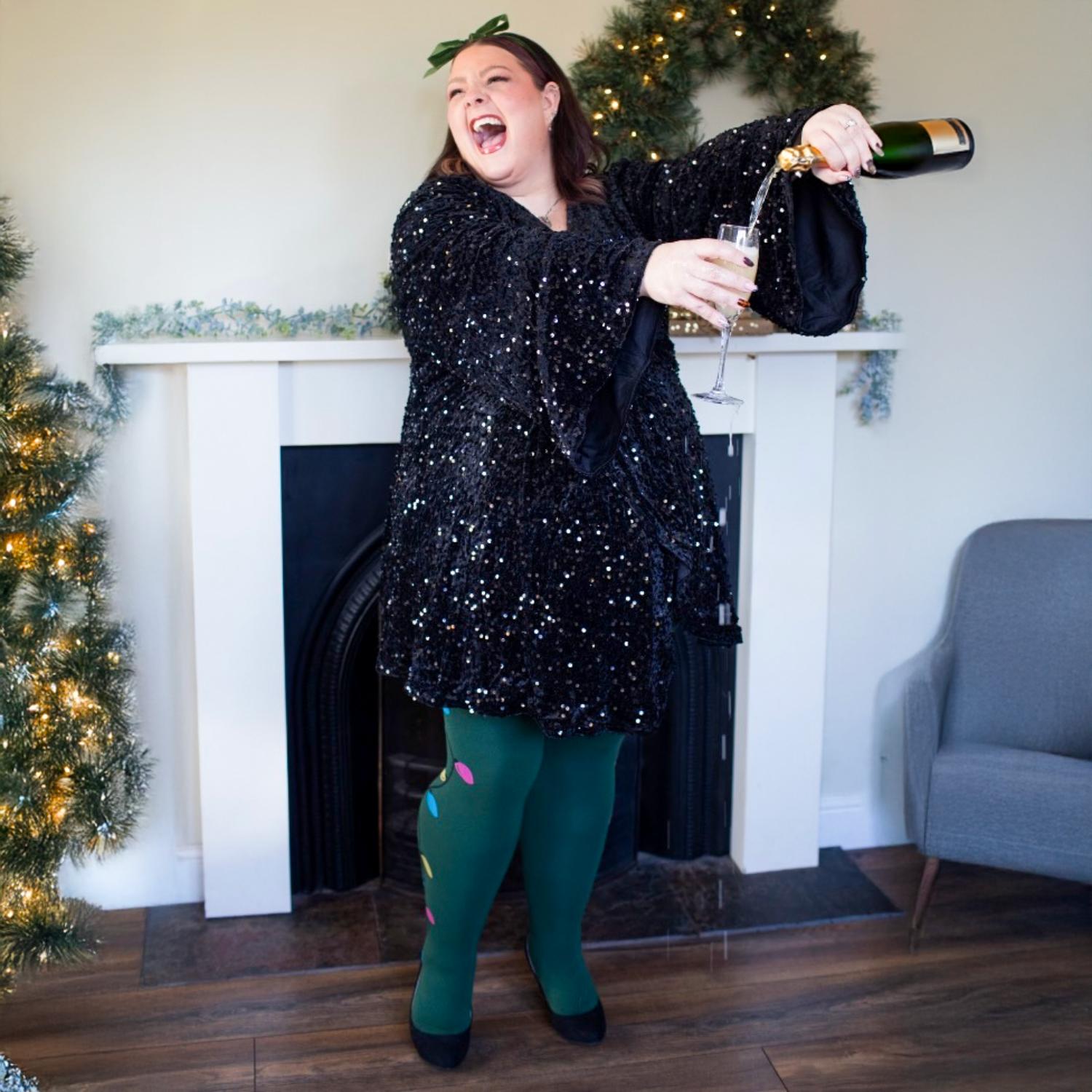 Christmas Tights - Fairy Lights