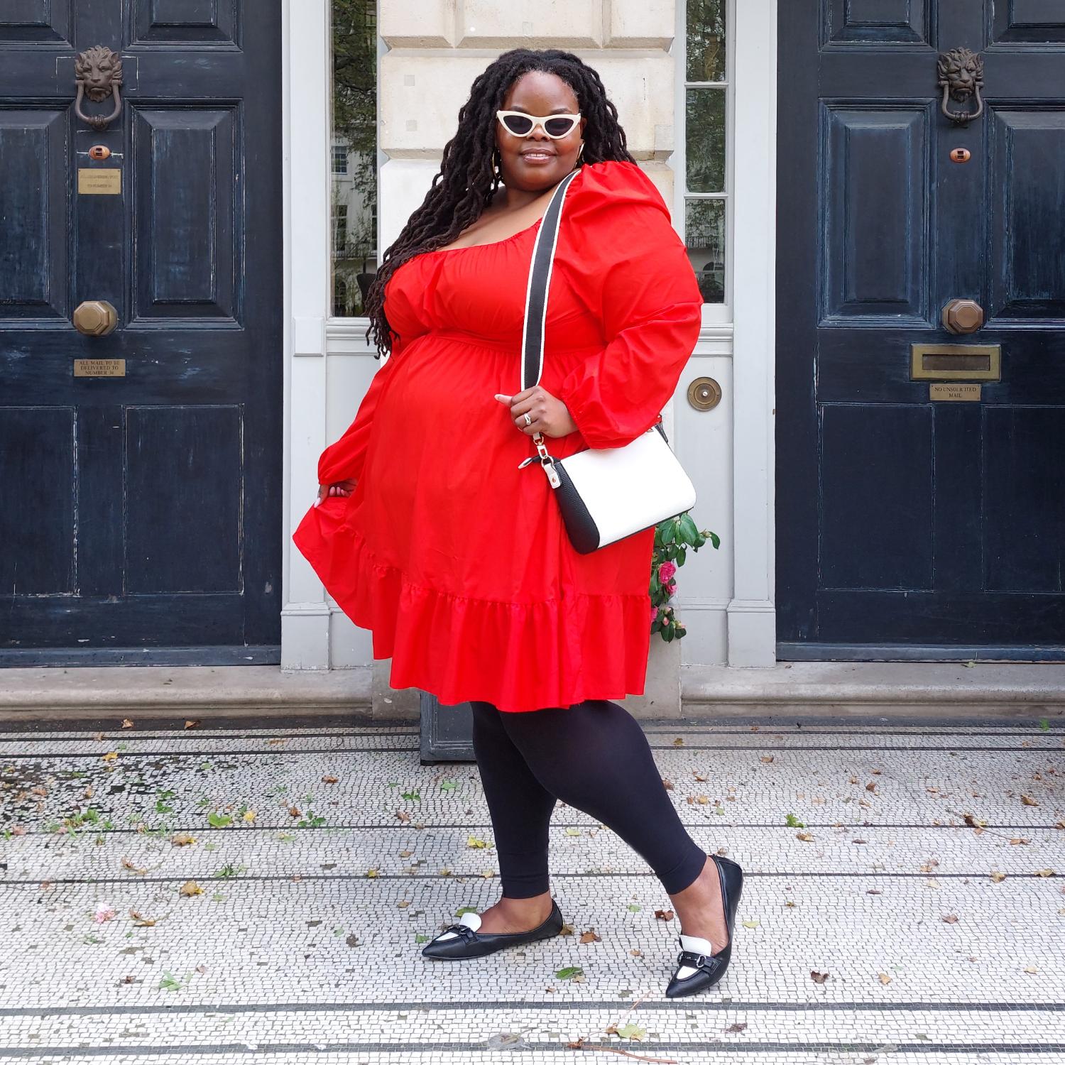 Stay Cool Footless 80 Denier Tights - Black