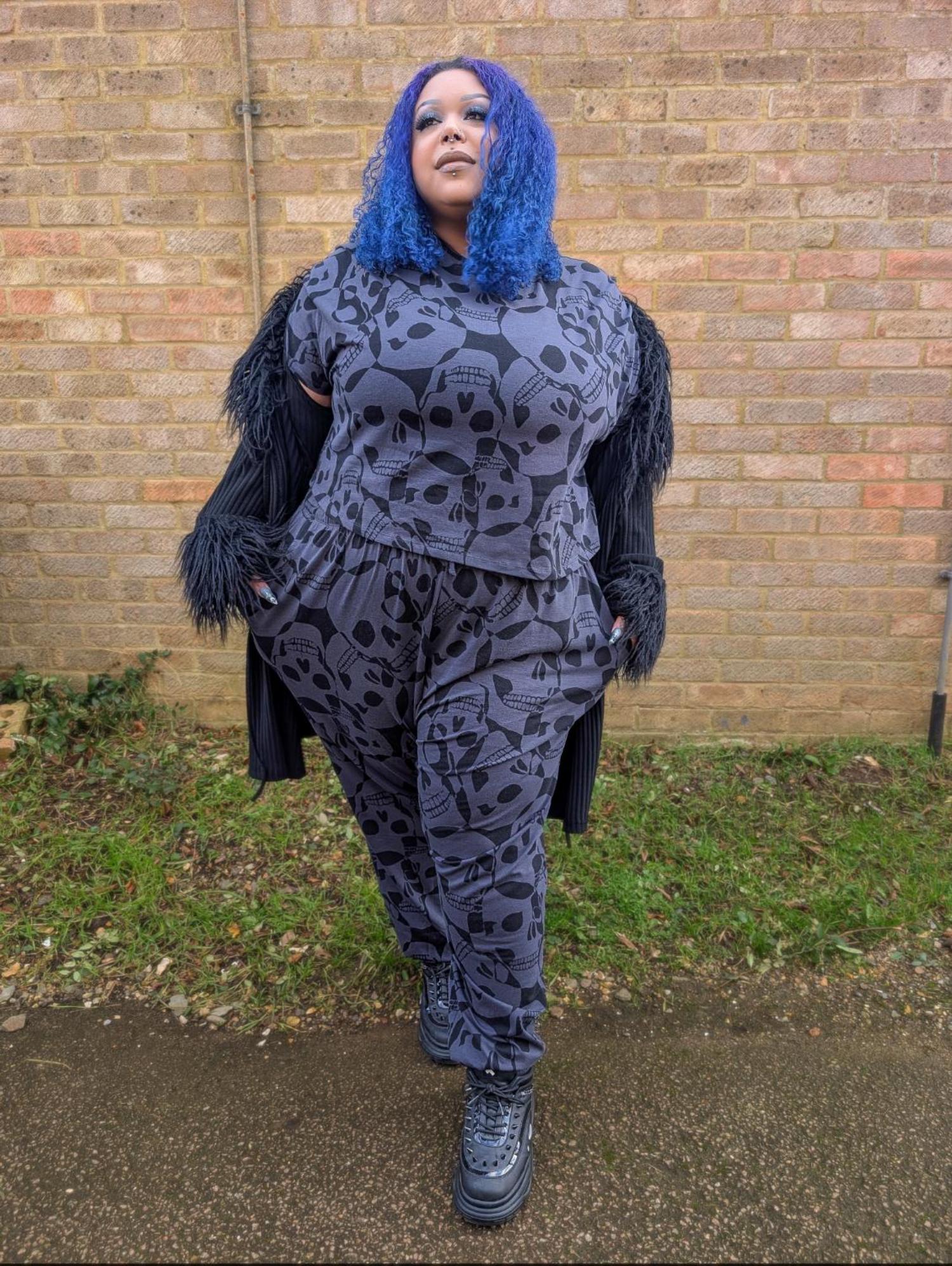 Organic Cotton PJ Boxy Tee - Catacomb