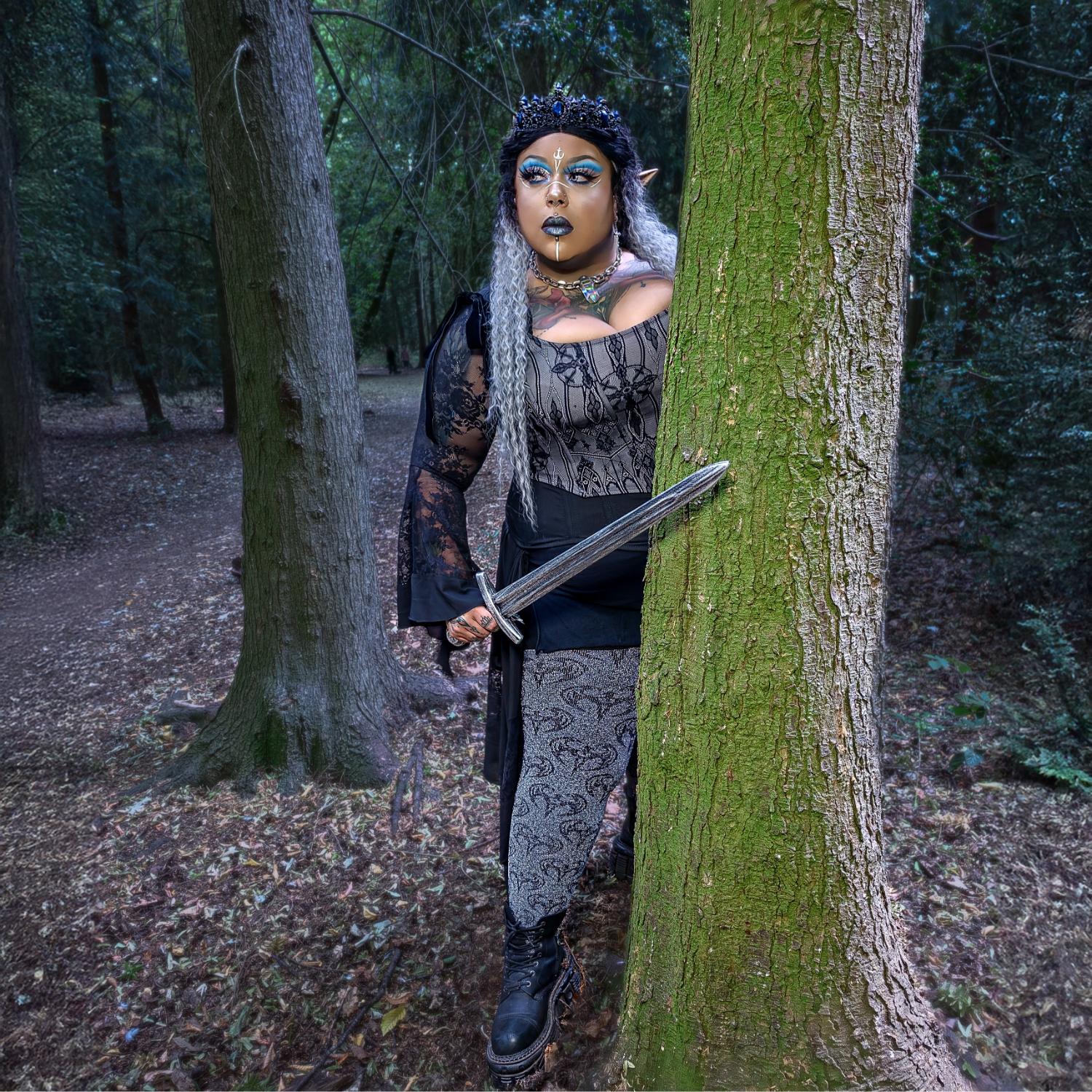 ACOTAR Tights - Silver Legion