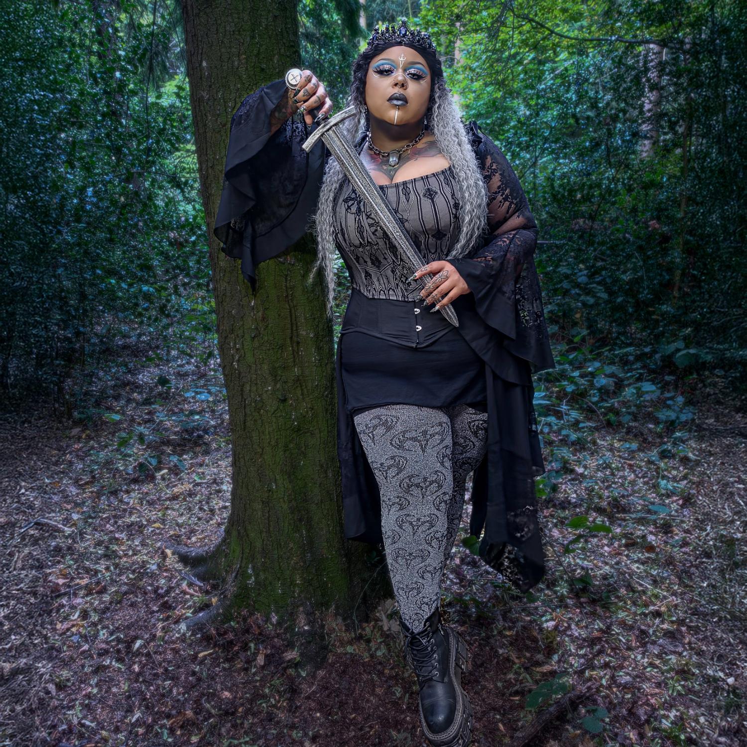 ACOTAR Tights - Silver Legion
